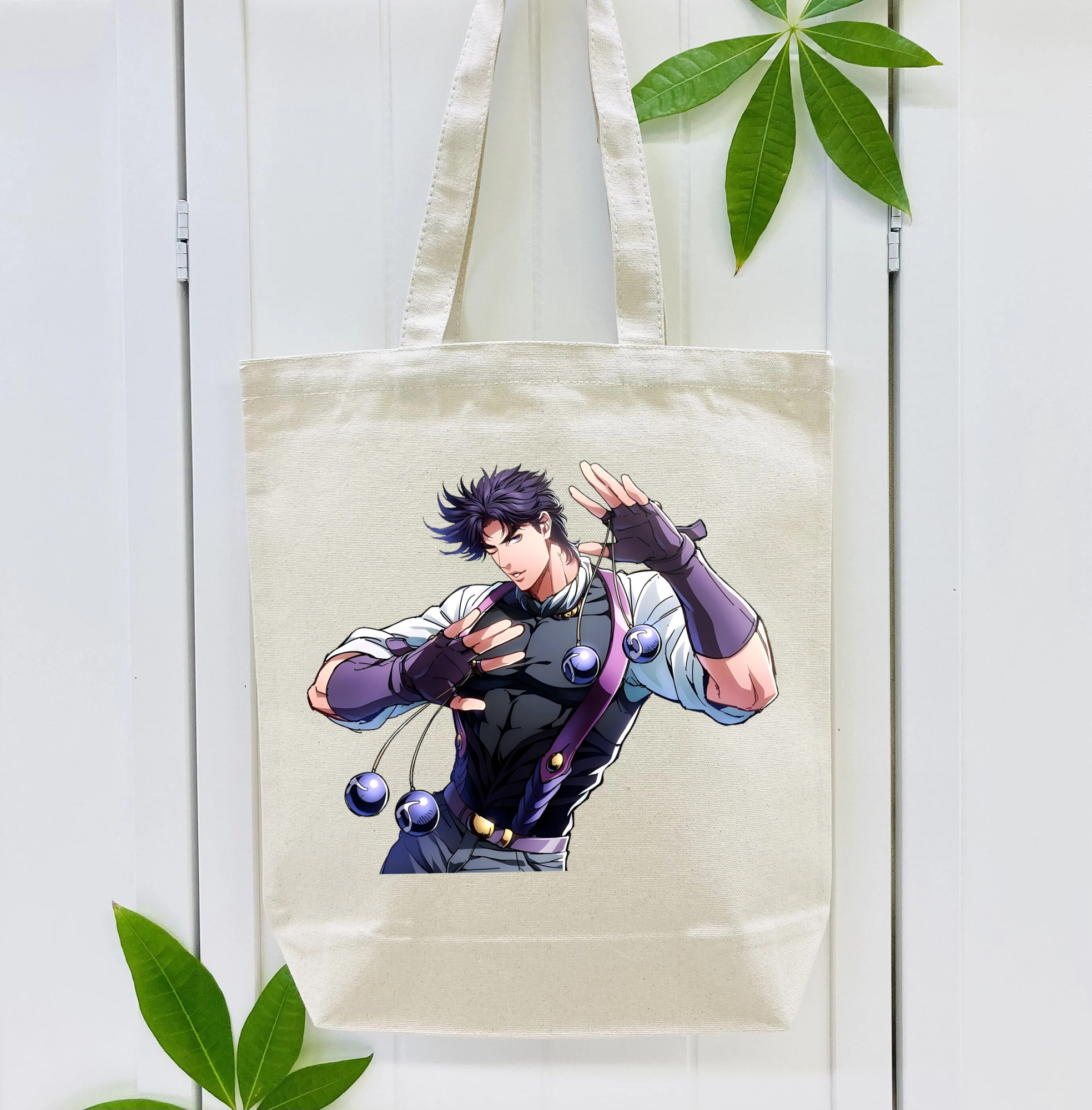 ジョジョの奇妙な冒険 JoJo's Bizarre Adventure 縦型キャンバス生地手提げバッグ　トートバッグ