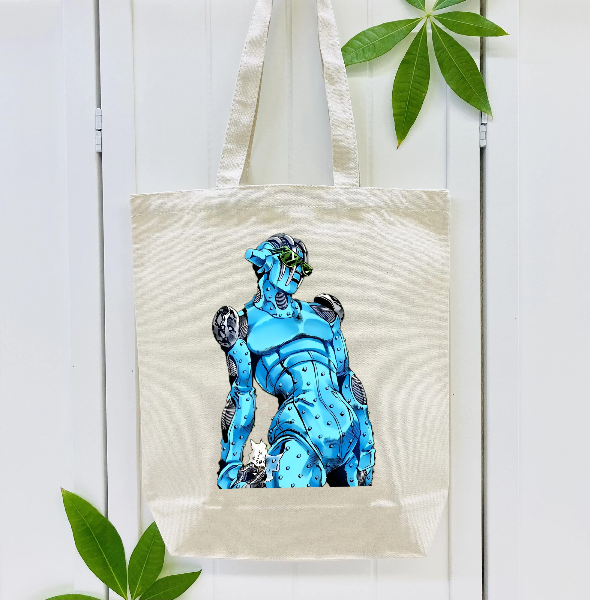 ジョジョの奇妙な冒険 JoJo's Bizarre Adventure 縦型キャンバス生地手提げバッグ　トートバッグ