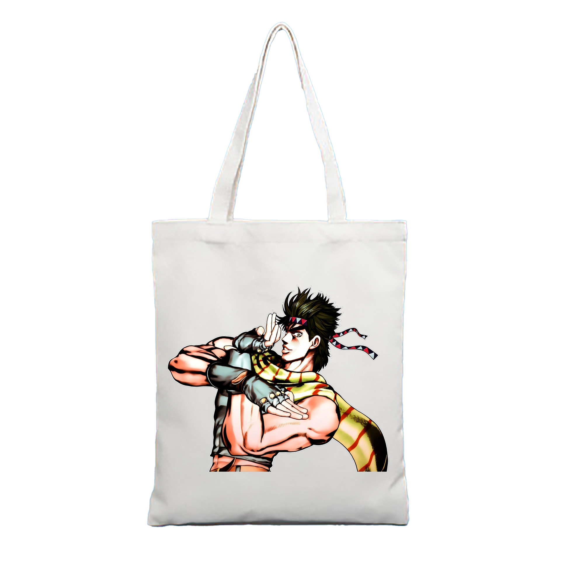 （画像用） ジョジョの奇妙な冒険 ジョセフ?ジョースター JoJo's Bizarre Adventure Joseph Joestar 縦型キャンバス生地手提げバッグ　トートバッグ
