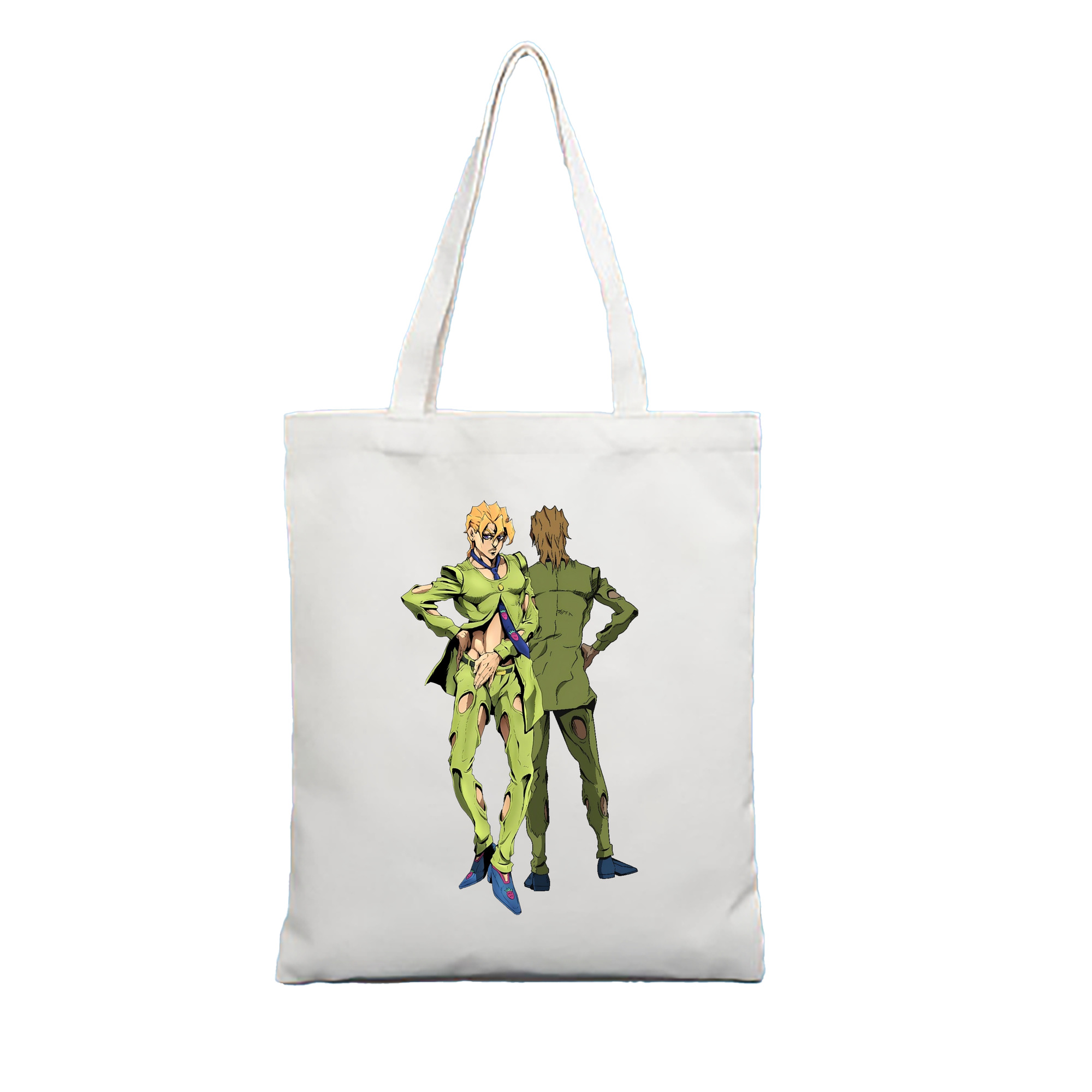 （画像用） ジョジョの奇妙な冒険 パンナコッタ?フー JoJo's Bizarre Adventure Pannacotta Fugo 縦型キャンバス生地手提げバッグ　トートバッグ