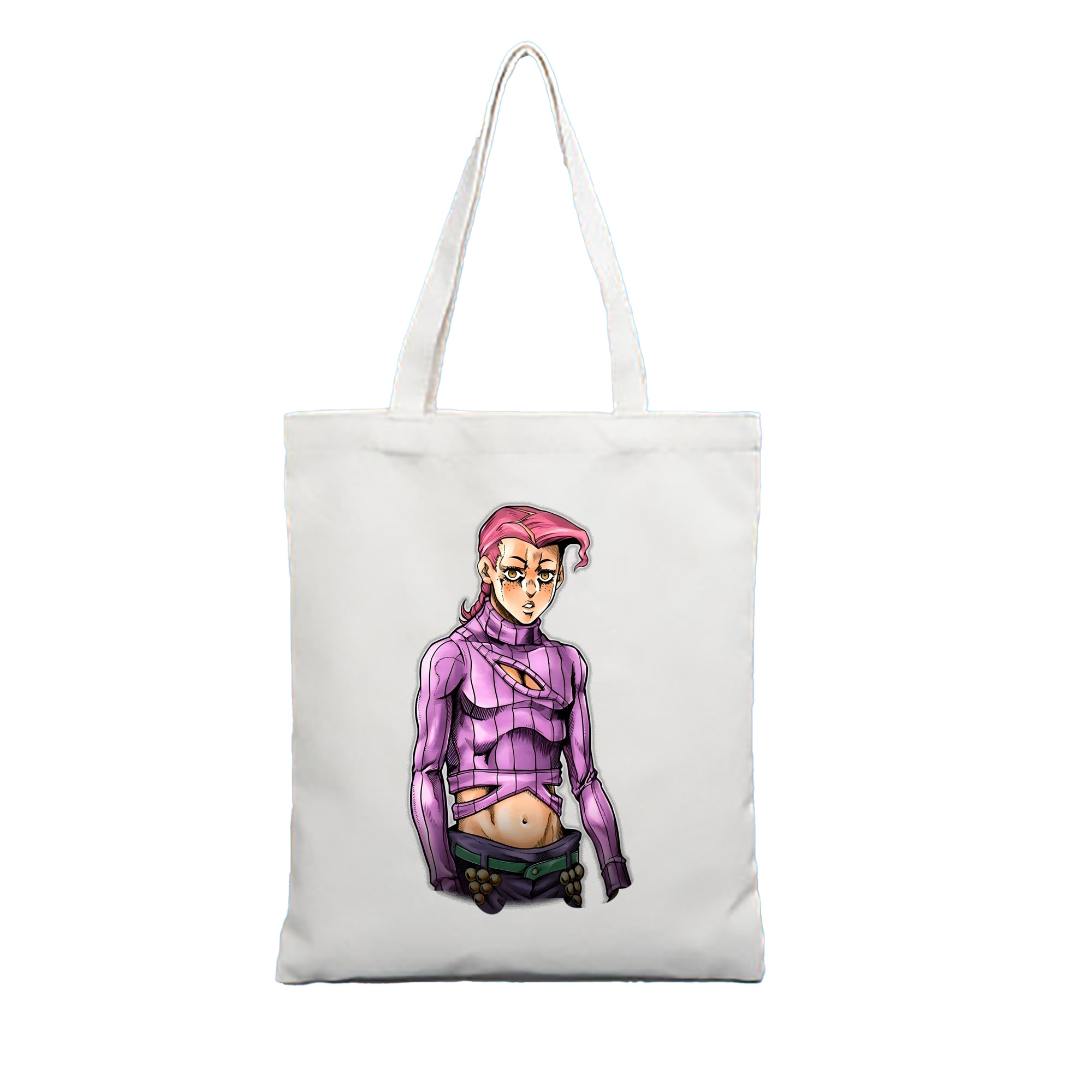 （画像用） ジョジョの奇妙な冒険 ビネガー?ドッピオ JoJo's Bizarre Adventure Vinegar Doppio 縦型キャンバス生地手提げバッグ　トートバッグ