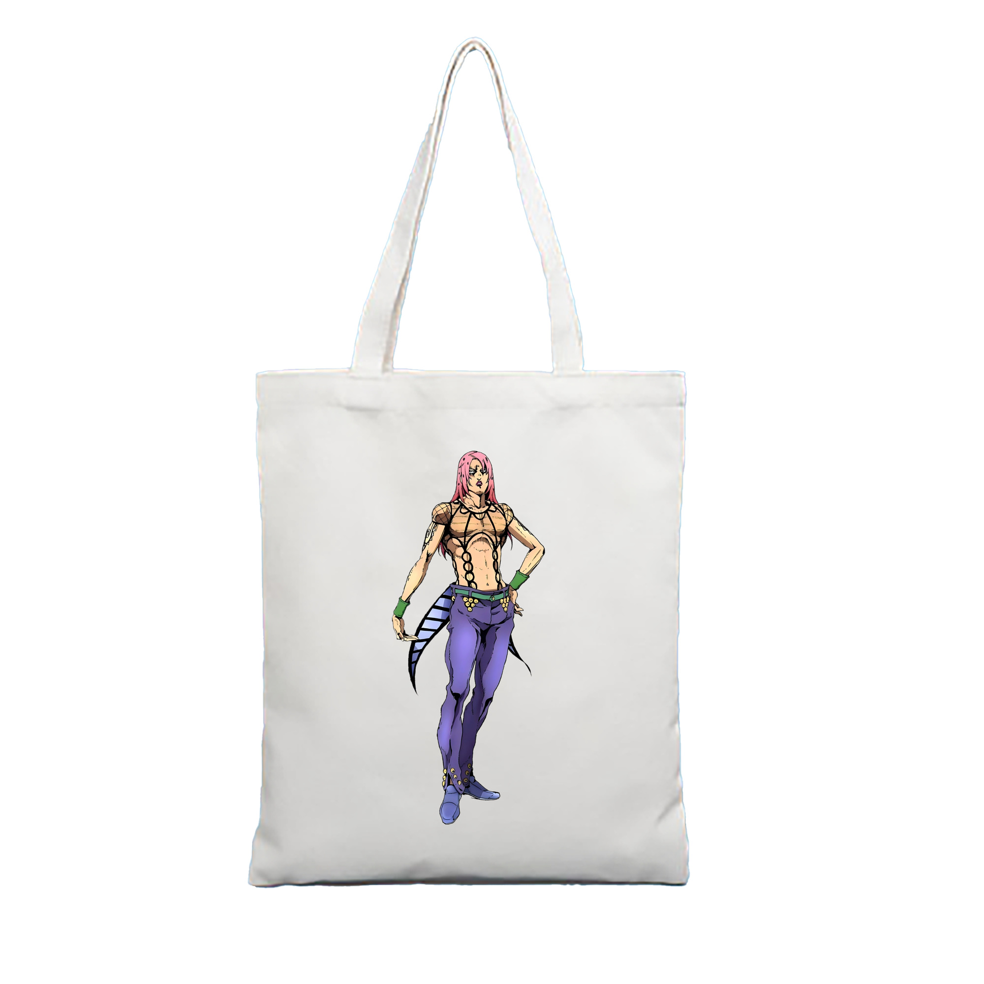 （画像用） ジョジョの奇妙な冒険 ビネガー?ドッピオ JoJo's Bizarre Adventure Vinegar Doppio 縦型キャンバス生地手提げバッグ　トートバッグ