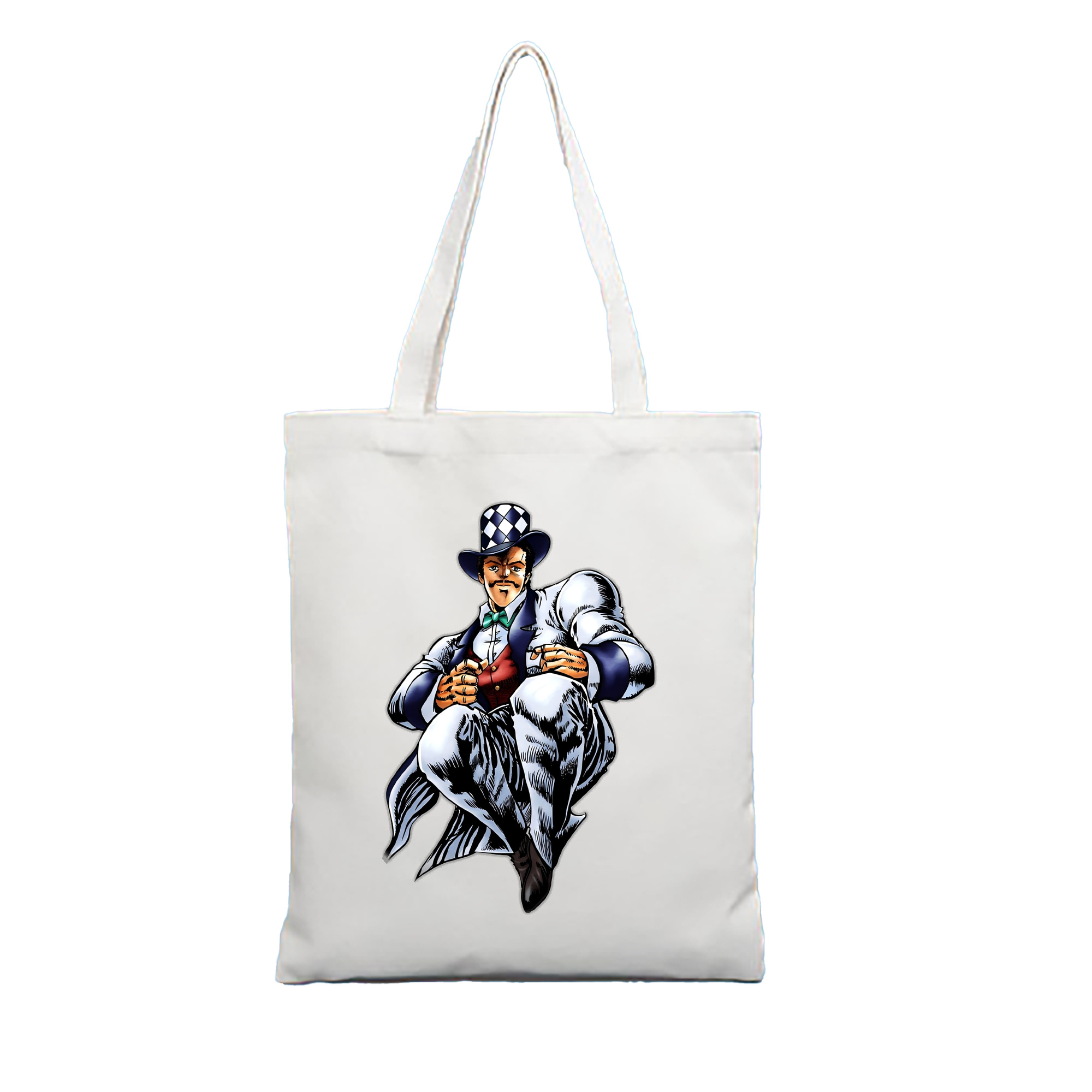 （画像用） ジョジョの奇妙な冒険 ウィル?アントニオ?ツェペリ JoJo's Bizarre Adventure Will Anthonio Zeppeli 縦型キャンバス生地手提げバッグ　トートバッグ
