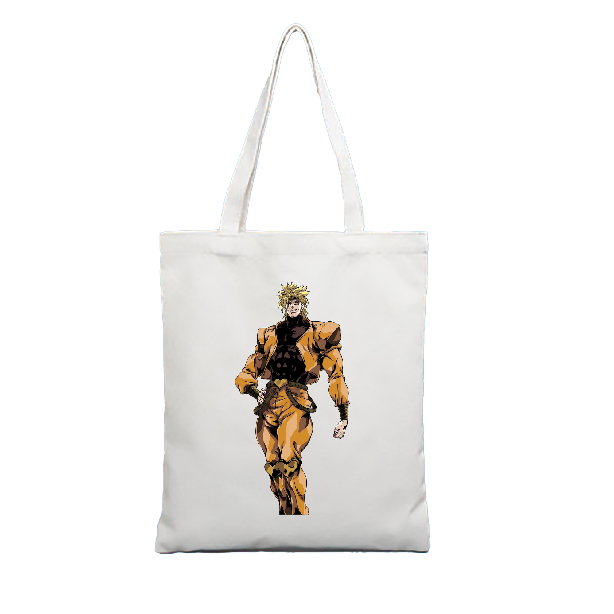 （画像用） ジョジョの奇妙な冒険 ディオ?ブランドー JoJo's Bizarre Adventure Dio Brando 縦型キャンバス生地手提げバッグ　トートバッグ