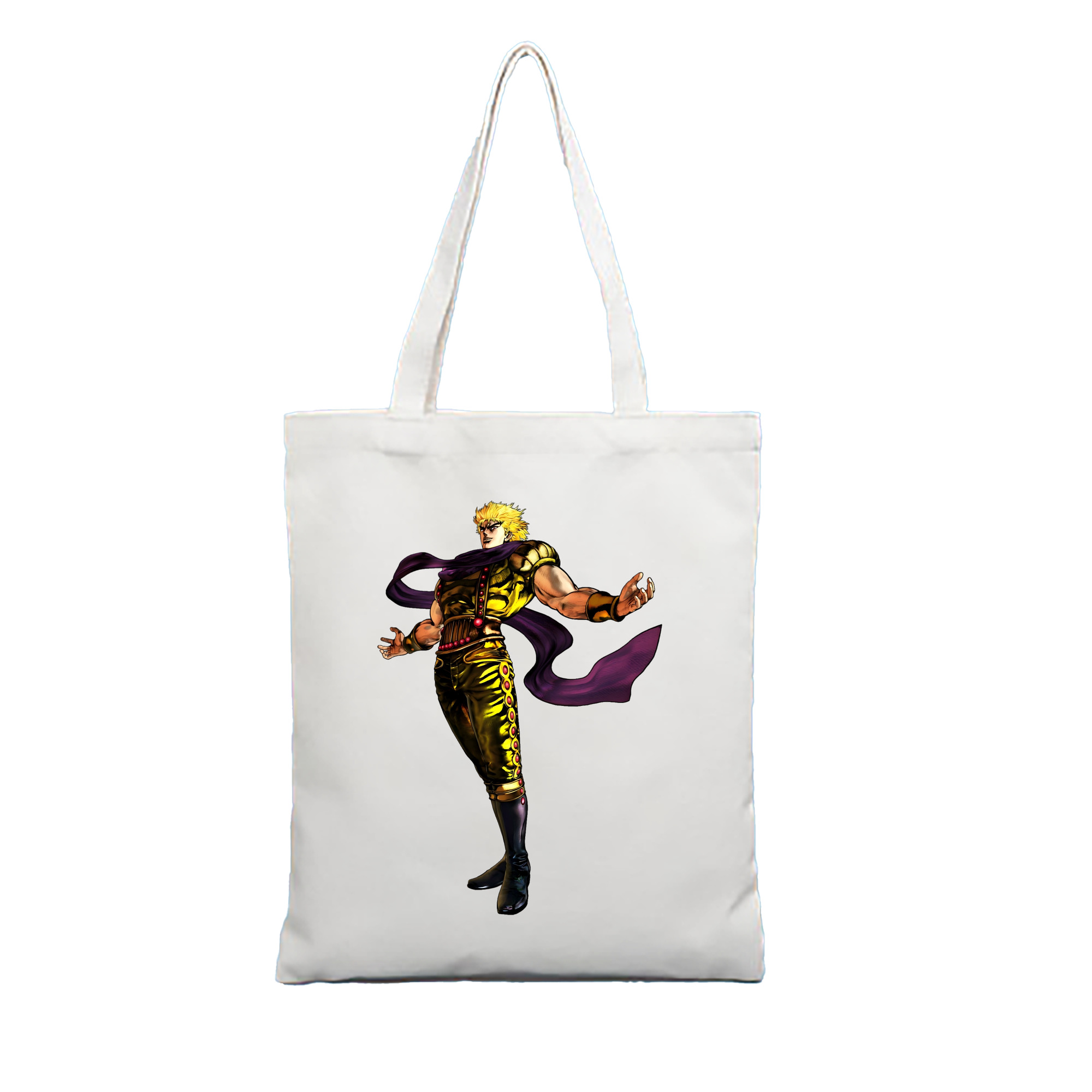 （画像用） ジョジョの奇妙な冒険 ディオ?ブランドー JoJo's Bizarre Adventure Dio Brando 縦型キャンバス生地手提げバッグ　トートバッグ