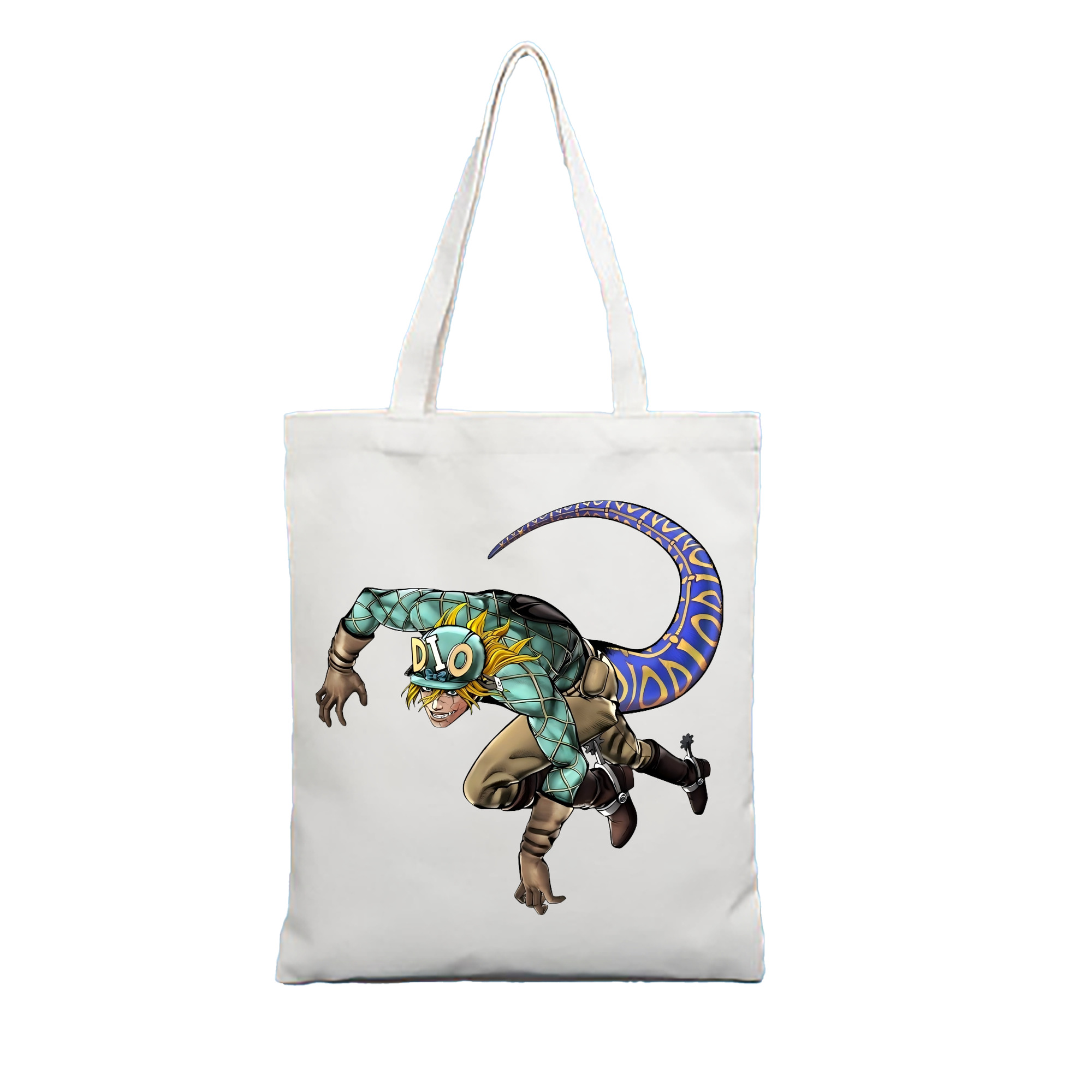 （画像用） ジョジョの奇妙な冒険 ディオ?ブランドー JoJo's Bizarre Adventure Dio Brando 縦型キャンバス生地手提げバッグ　トートバッグ