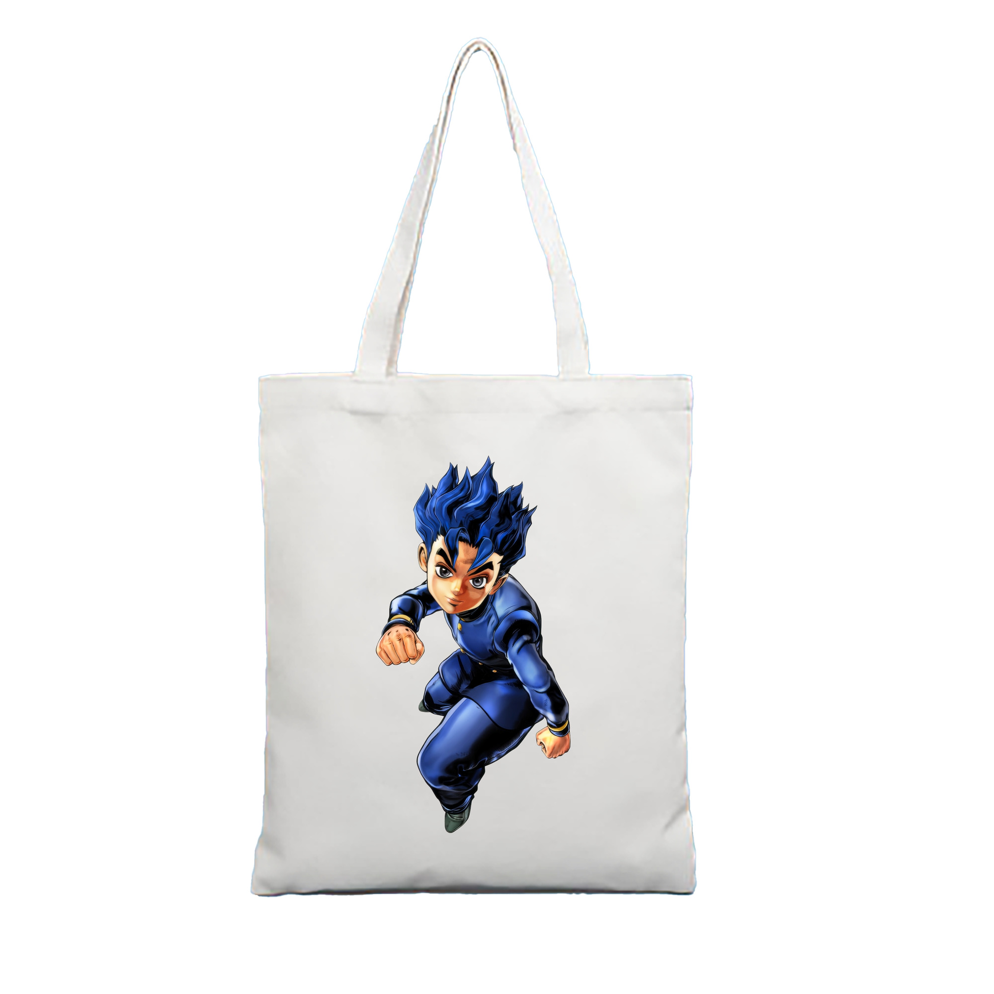 （画像用） ジョジョの奇妙な冒険 広瀨康一 JoJo's Bizarre Adventure Hirose Koichi 縦型キャンバス生地手提げバッグ　トートバッグ