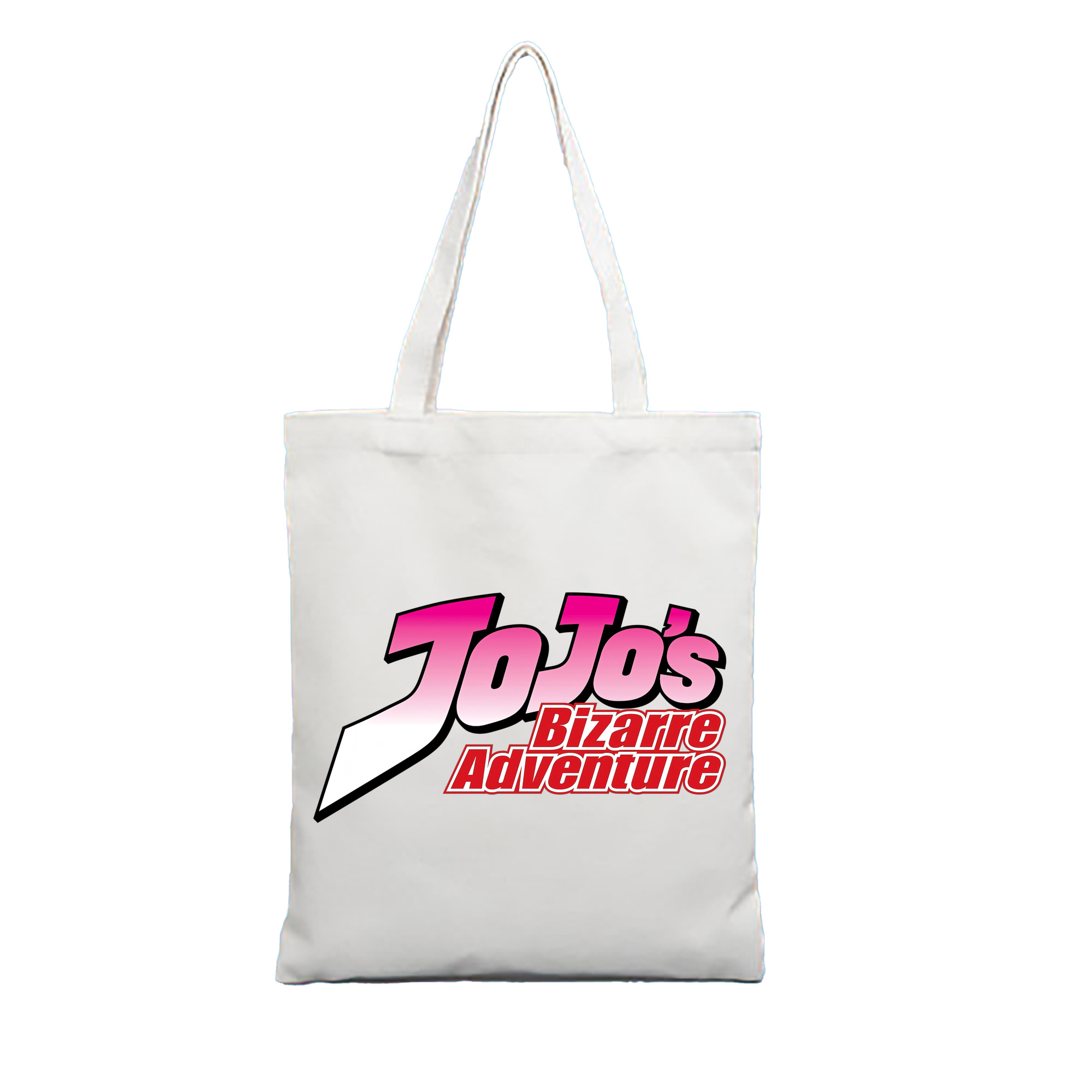 （画像用） ジョジョの奇妙な冒険 JoJo's Bizarre Adventure 縦型キャンバス生地手提げバッグ　トートバッグ