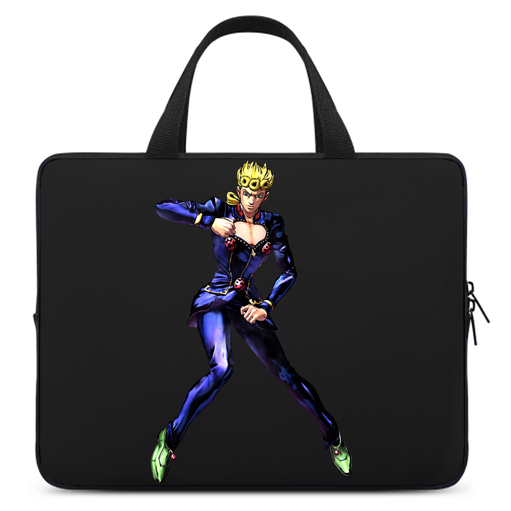 （画像用） ジョジョの奇妙な冒険 ジョルノ?ジョバァーナ JoJo's Bizarre Adventure Giorno Giovanna 手提げノートパソコンバッグ