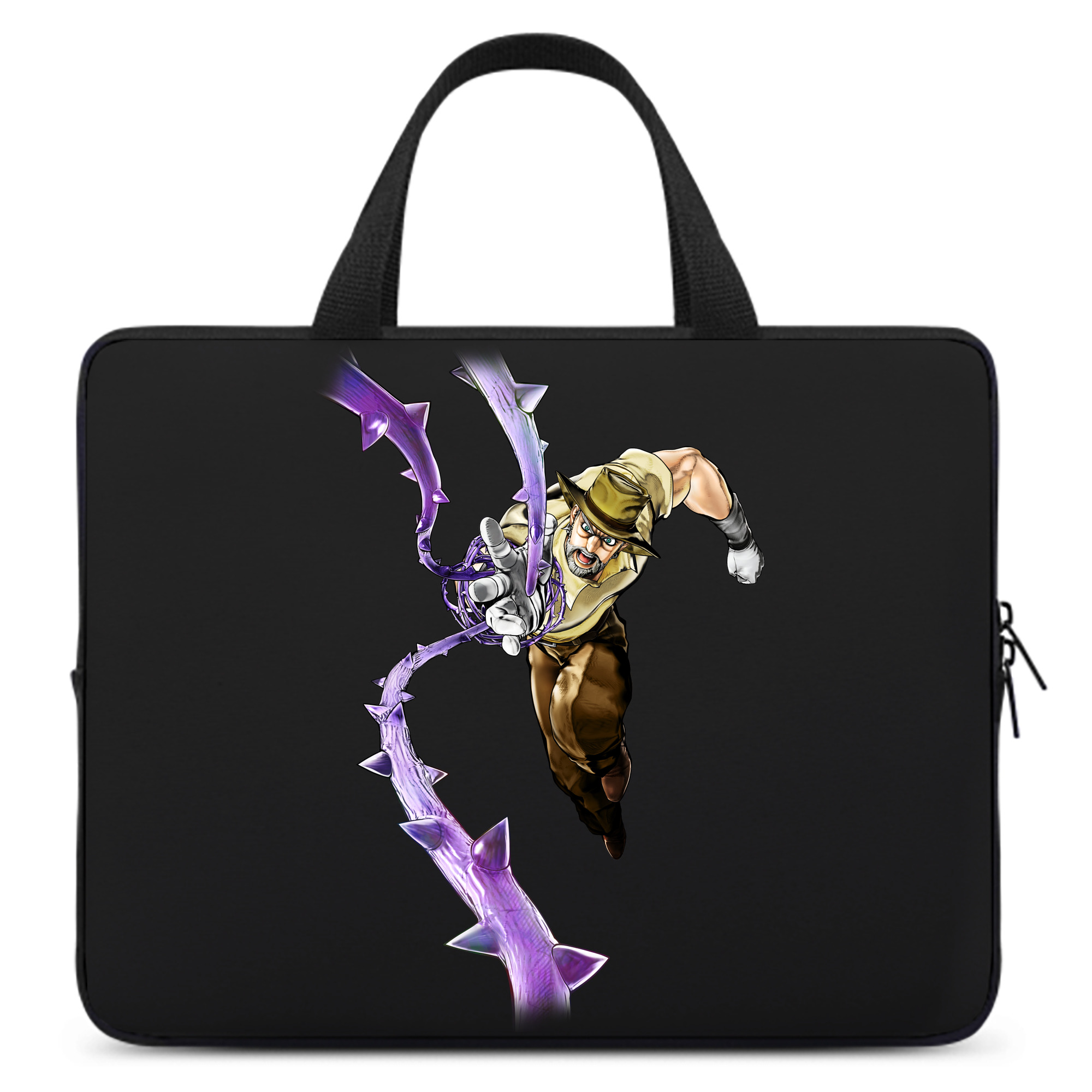 （画像用） ジョジョの奇妙な冒険 ジョセフ?ジョースター JoJo's Bizarre Adventure Joseph Joestar 手提げノートパソコンバッグ