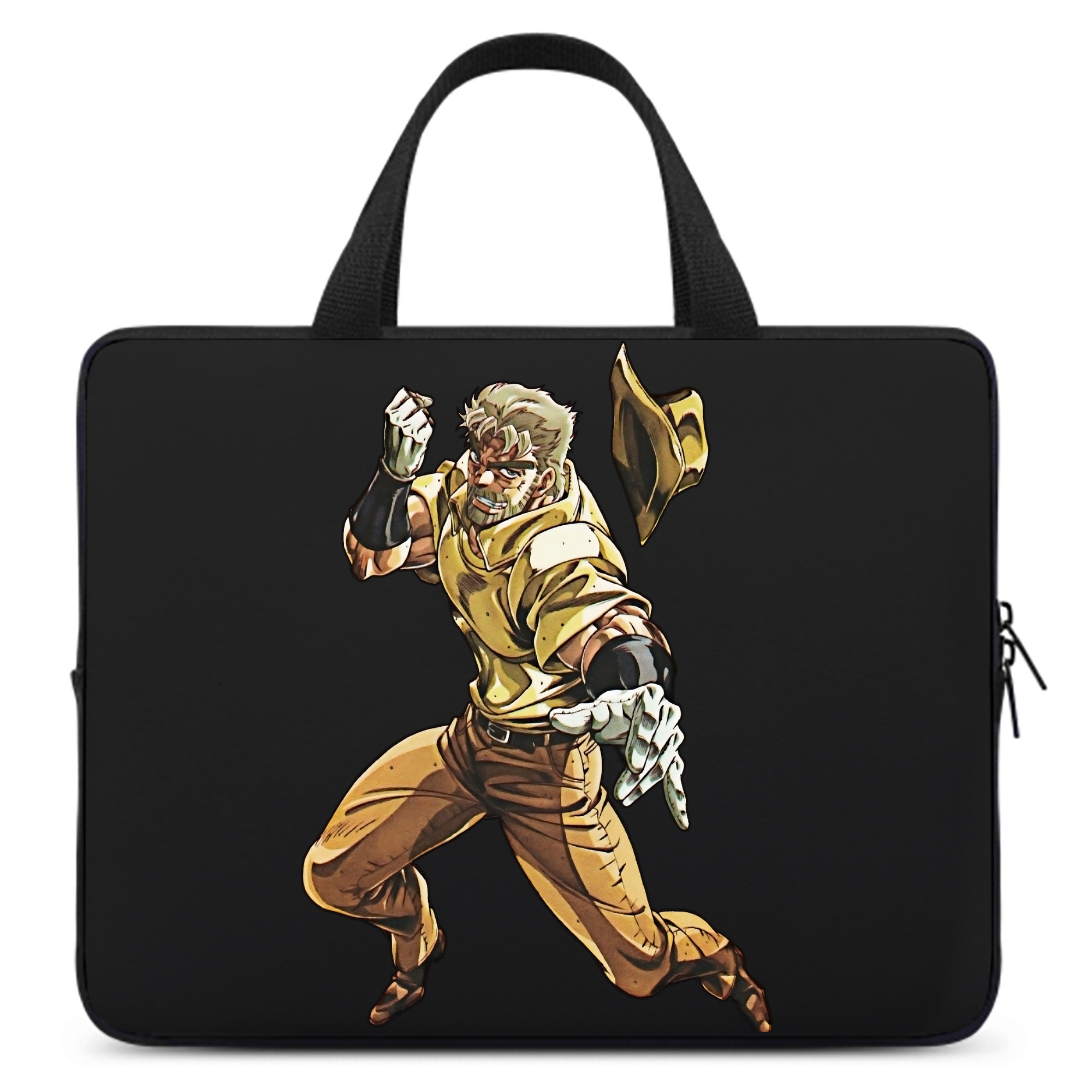 （画像用） ジョジョの奇妙な冒険 ジョセフ?ジョースター JoJo's Bizarre Adventure Joseph Joestar 手提げノートパソコンバッグ