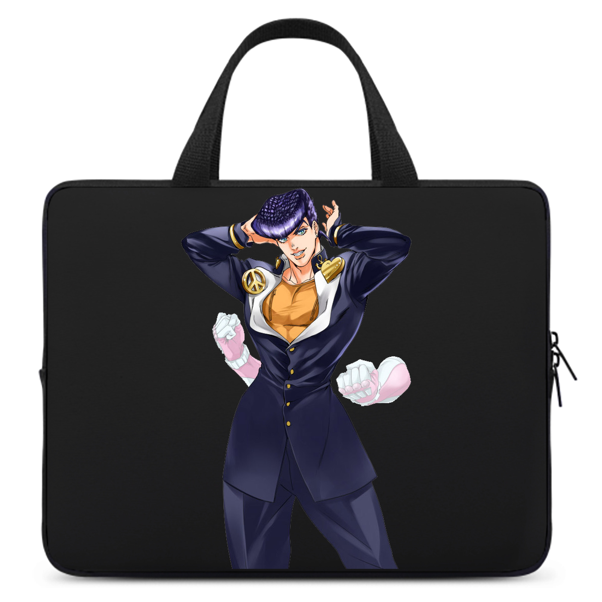 （画像用） ジョジョの奇妙な冒険 ひがしかた じょうすけ JoJo's Bizarre Adventure Higashikata Josuke 手提げノートパソコンバッグ