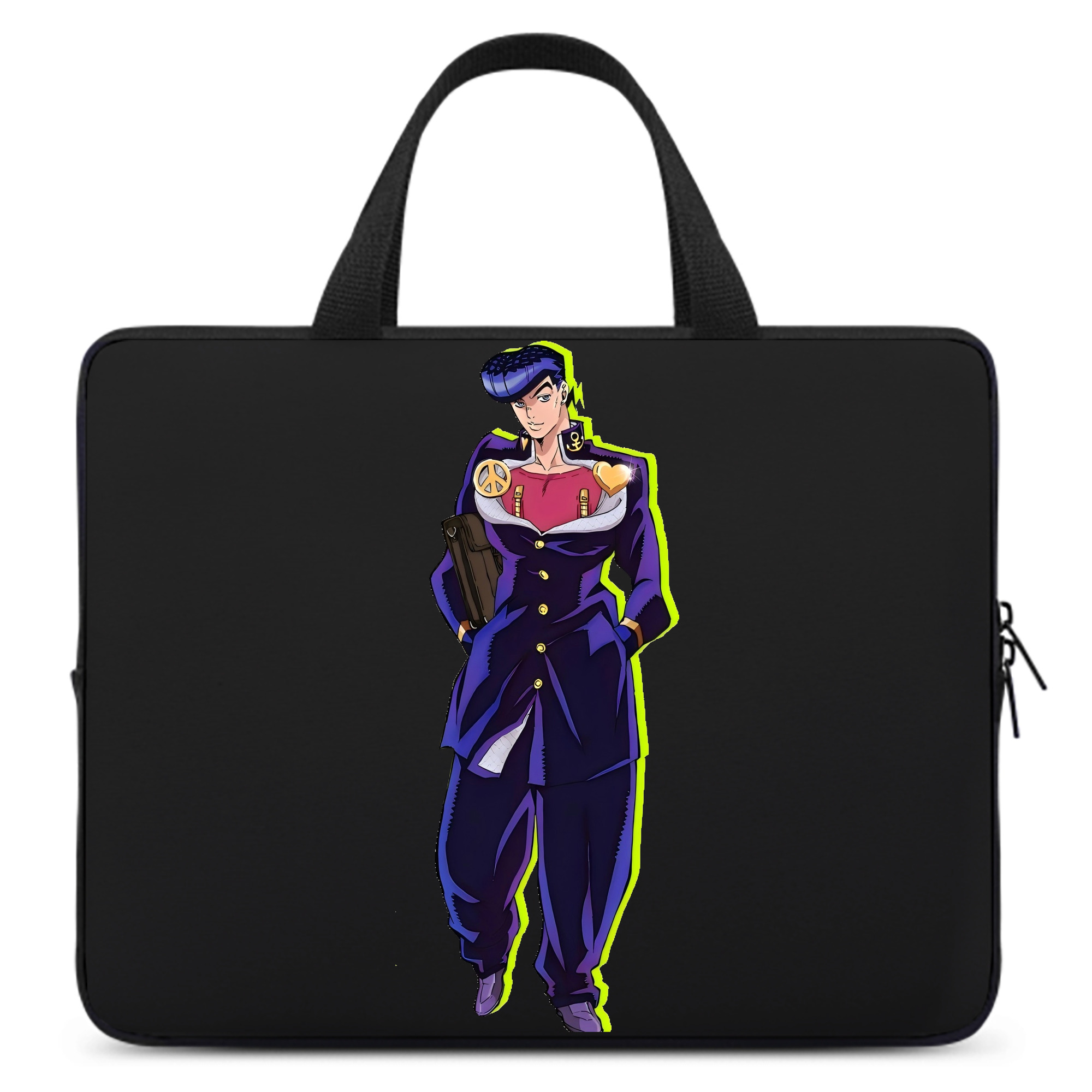 （画像用） ジョジョの奇妙な冒険 ひがしかた じょうすけ JoJo's Bizarre Adventure Higashikata Josuke 手提げノートパソコンバッグ