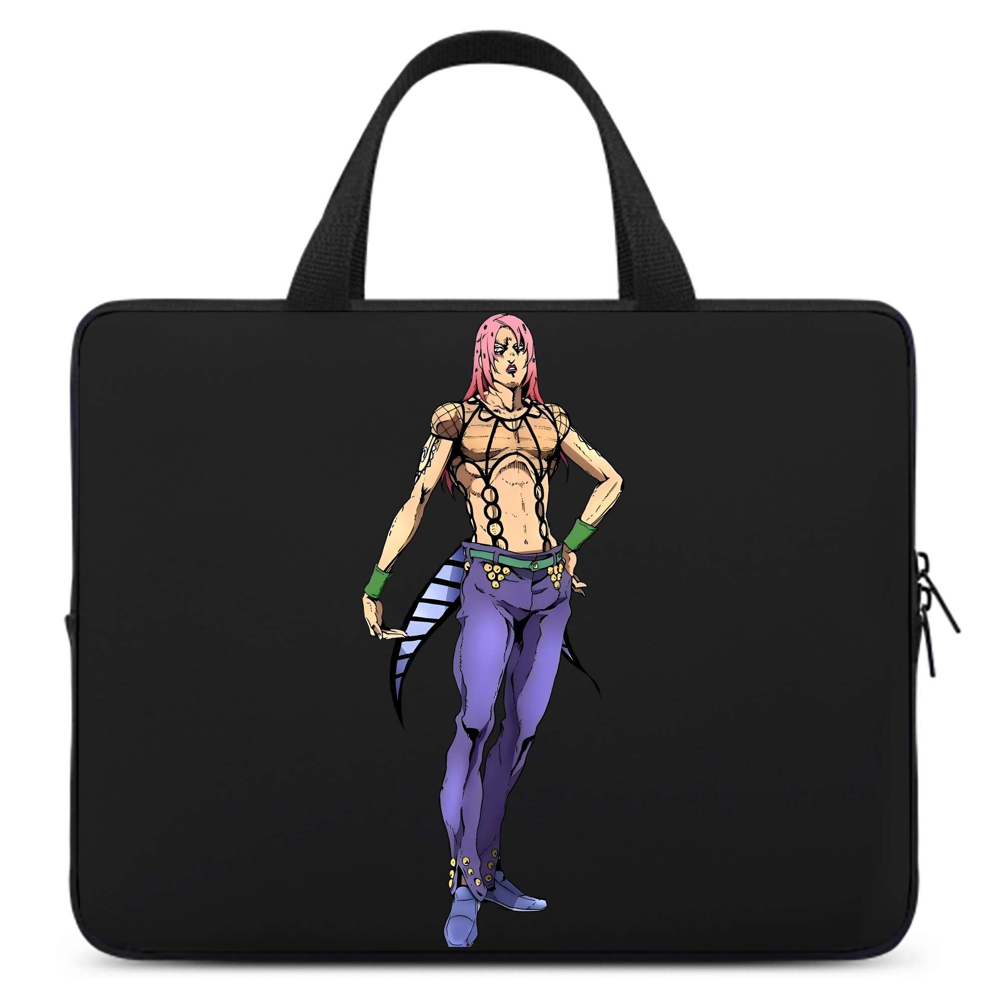 （画像用） ジョジョの奇妙な冒険 ビネガー?ドッピオ JoJo's Bizarre Adventure Vinegar Doppio 手提げノートパソコンバッグ