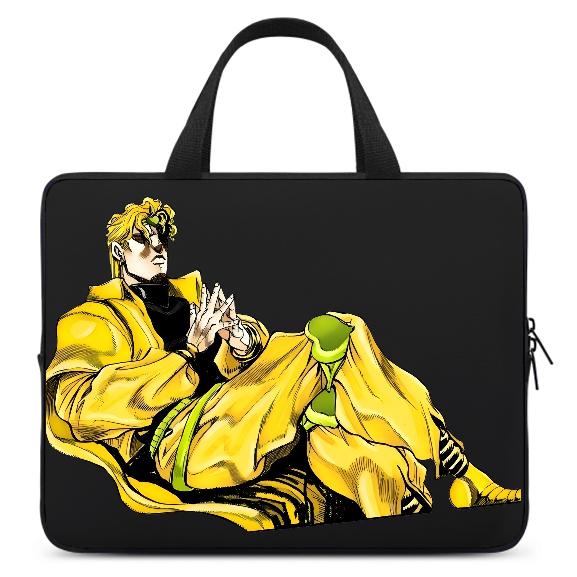 （画像用） ジョジョの奇妙な冒険 ディオ?ブランドー JoJo's Bizarre Adventure Dio Brando 手提げノートパソコンバッグ