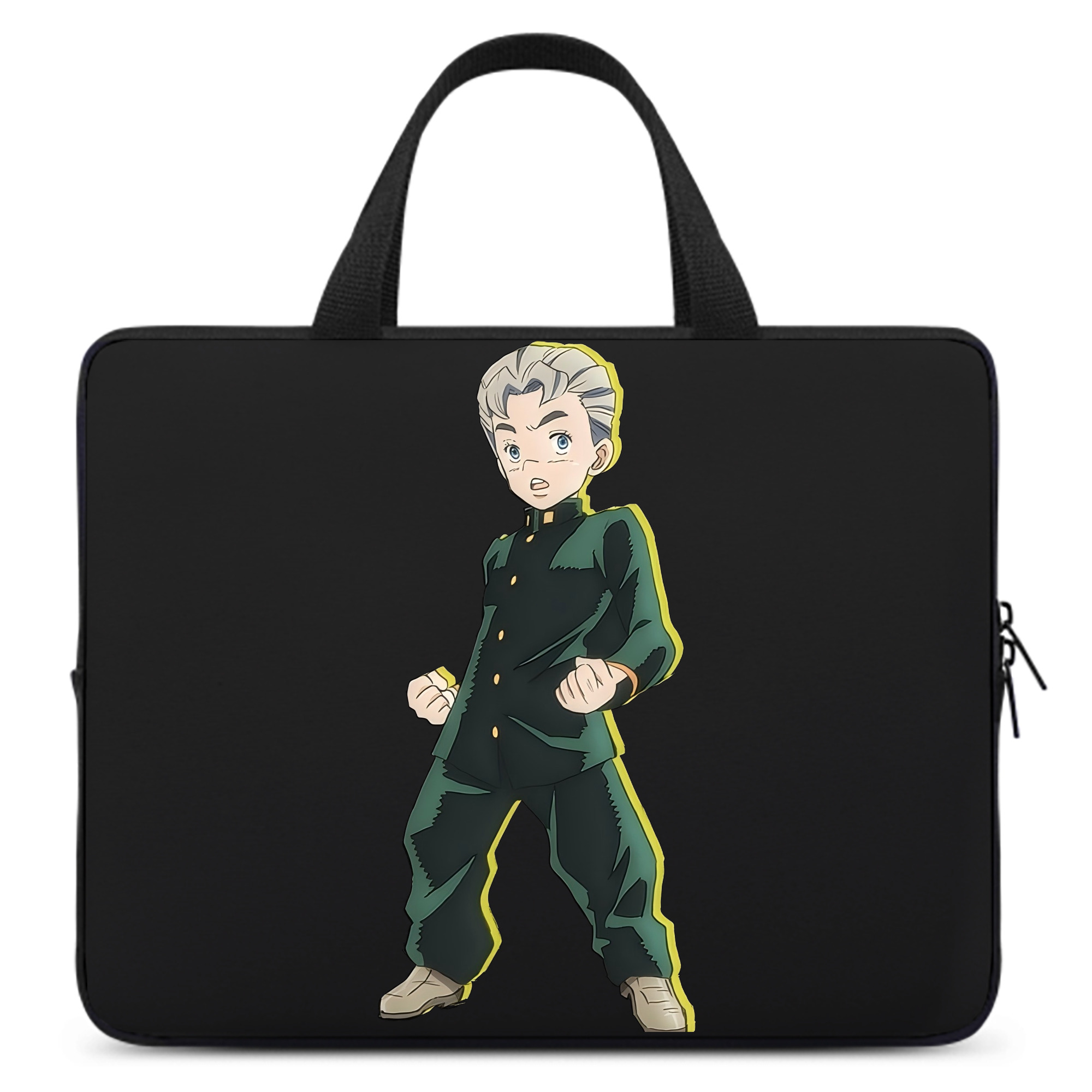 （画像用） ジョジョの奇妙な冒険 広瀨康一 JoJo's Bizarre Adventure Hirose Koichi 手提げノートパソコンバッグ