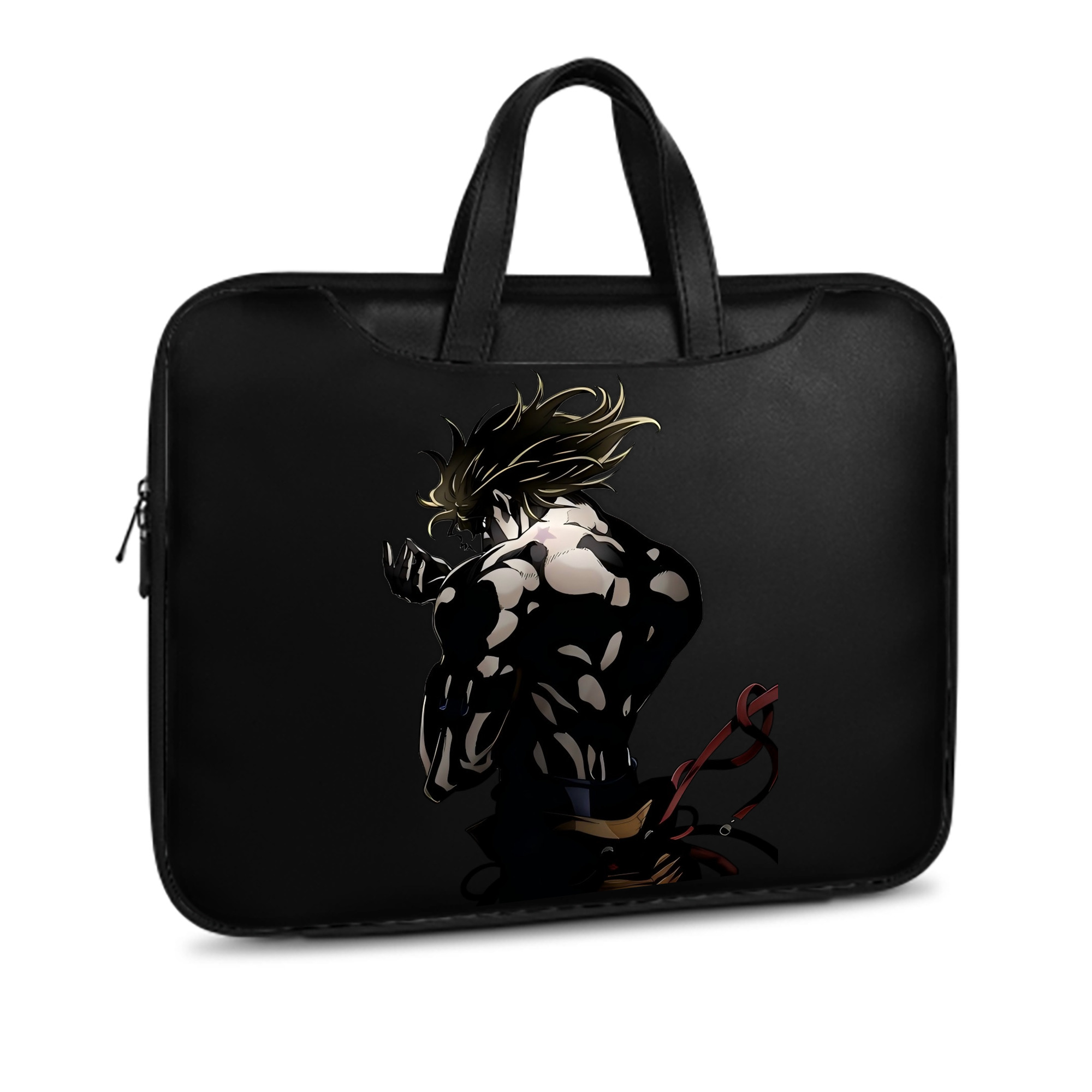 （画像用） ジョジョの奇妙な冒険 ディオ?ブランドー JoJo's Bizarre Adventure Dio Brando レザーラップトップバッグ　ノートパソコンケース