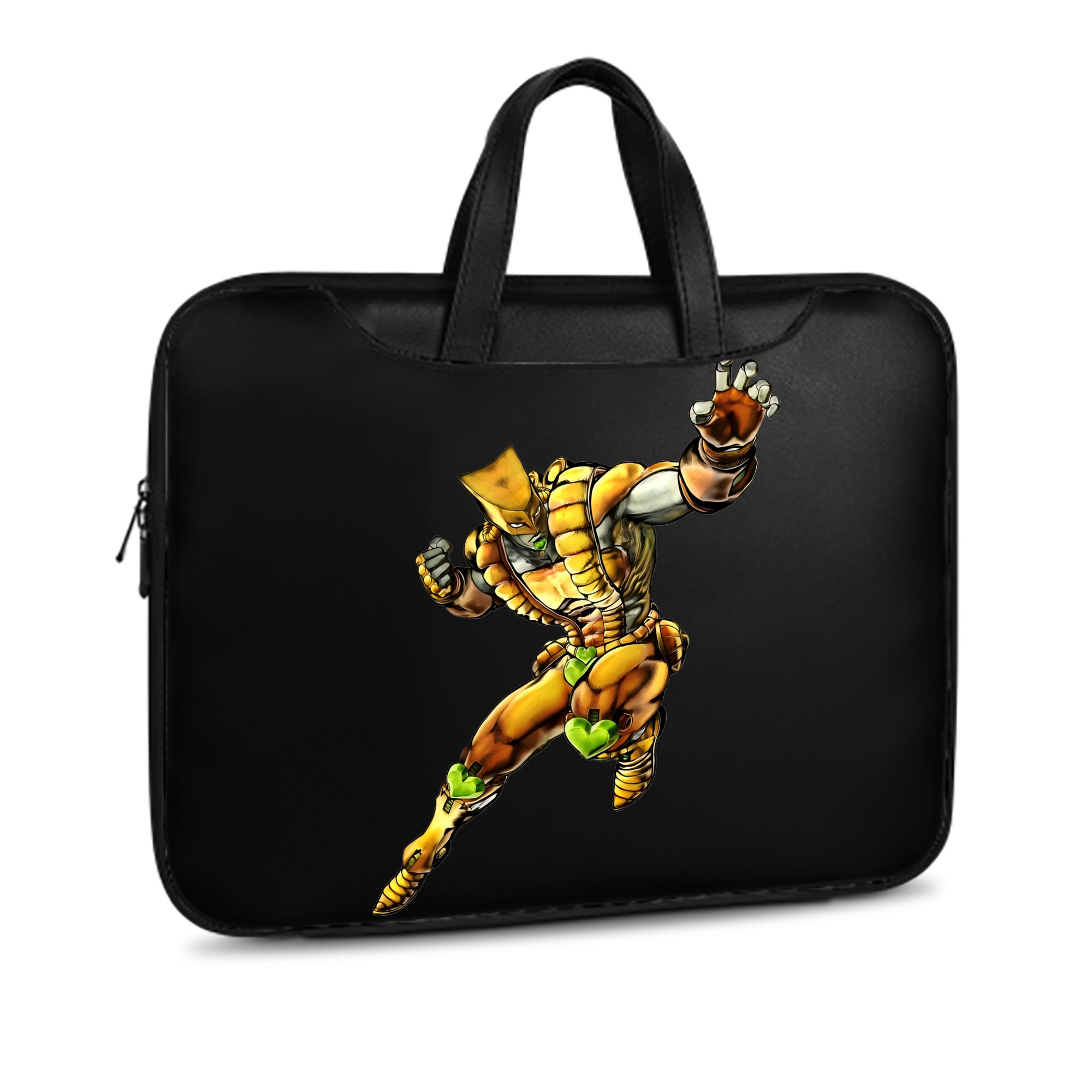 （画像用） ジョジョの奇妙な冒険 ディオ?ブランドー JoJo's Bizarre Adventure Dio Brando レザーラップトップバッグ　ノートパソコンケース