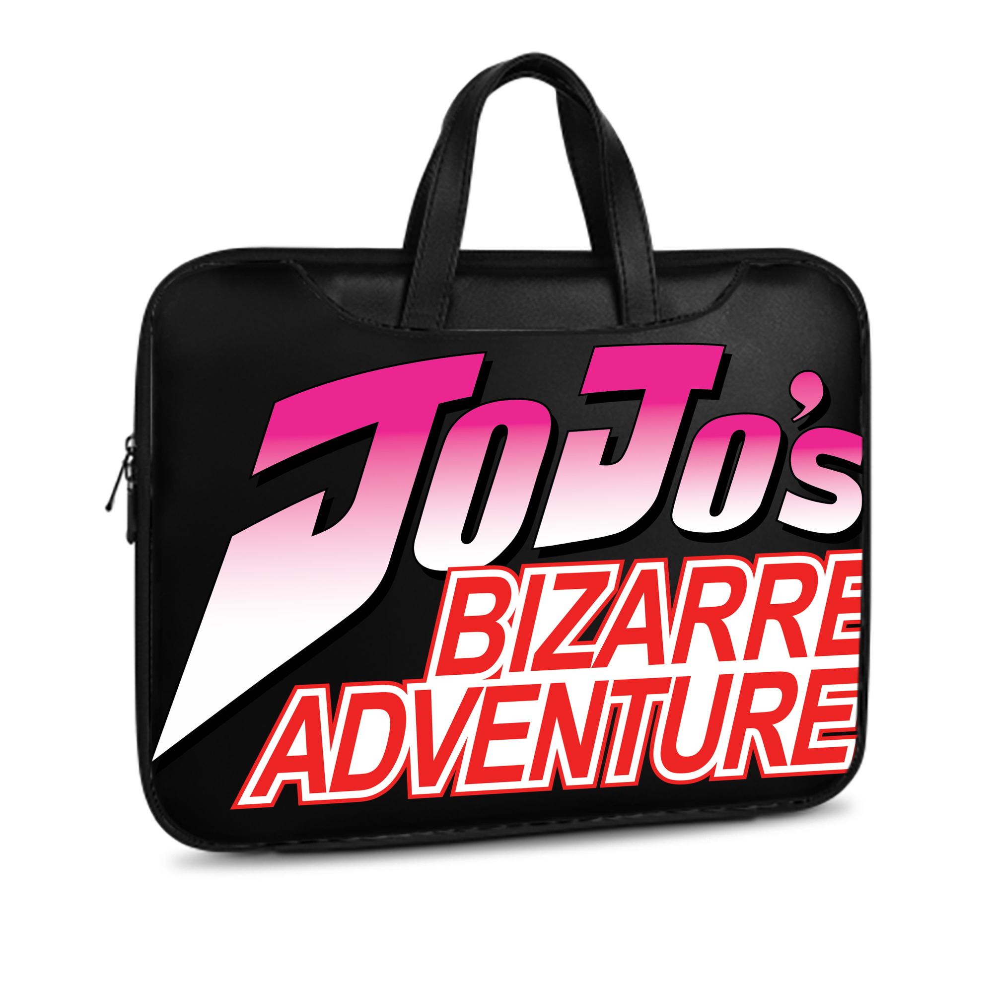 （画像用） ジョジョの奇妙な冒険 JoJo's Bizarre Adventure レザーラップトップバッグ　ノートパソコンケース