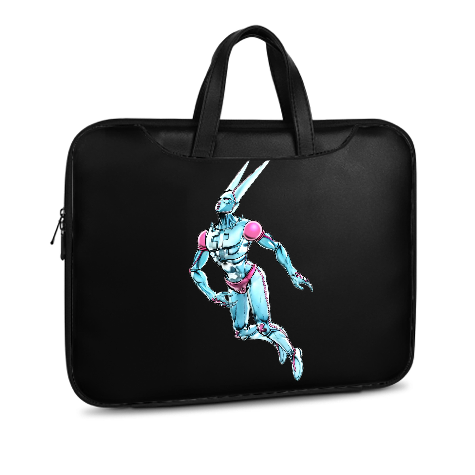 （画像用） ジョジョの奇妙な冒険 JoJo's Bizarre Adventure レザーラップトップバッグ　ノートパソコンケース