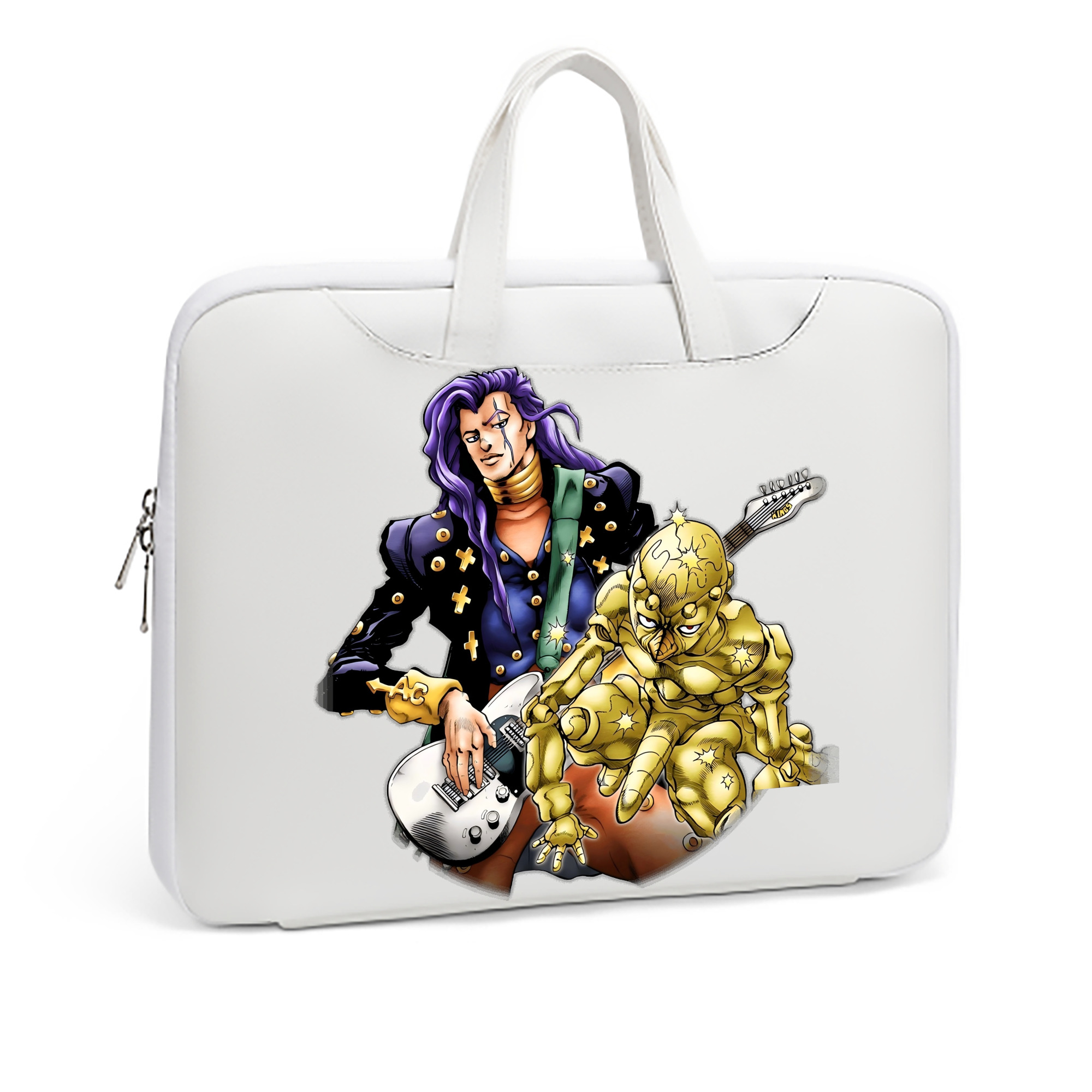 （画像用） ジョジョの奇妙な冒険 おといし あきら JoJo's Bizarre Adventure Akira Otoishi レザーラップトップバッグ　ノートパソコンケース