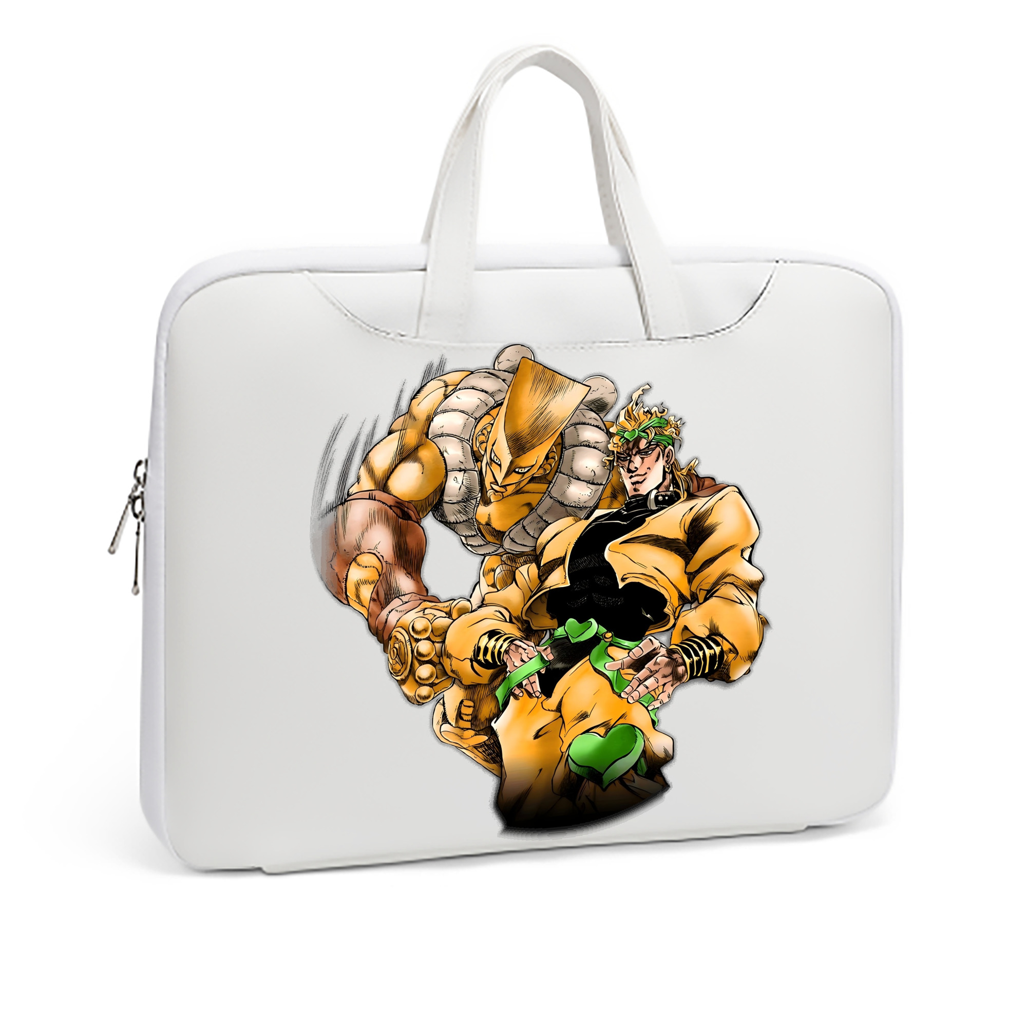 （画像用） ジョジョの奇妙な冒険 ディオ?ブランドー JoJo's Bizarre Adventure Dio Brando レザーラップトップバッグ　ノートパソコンケース
