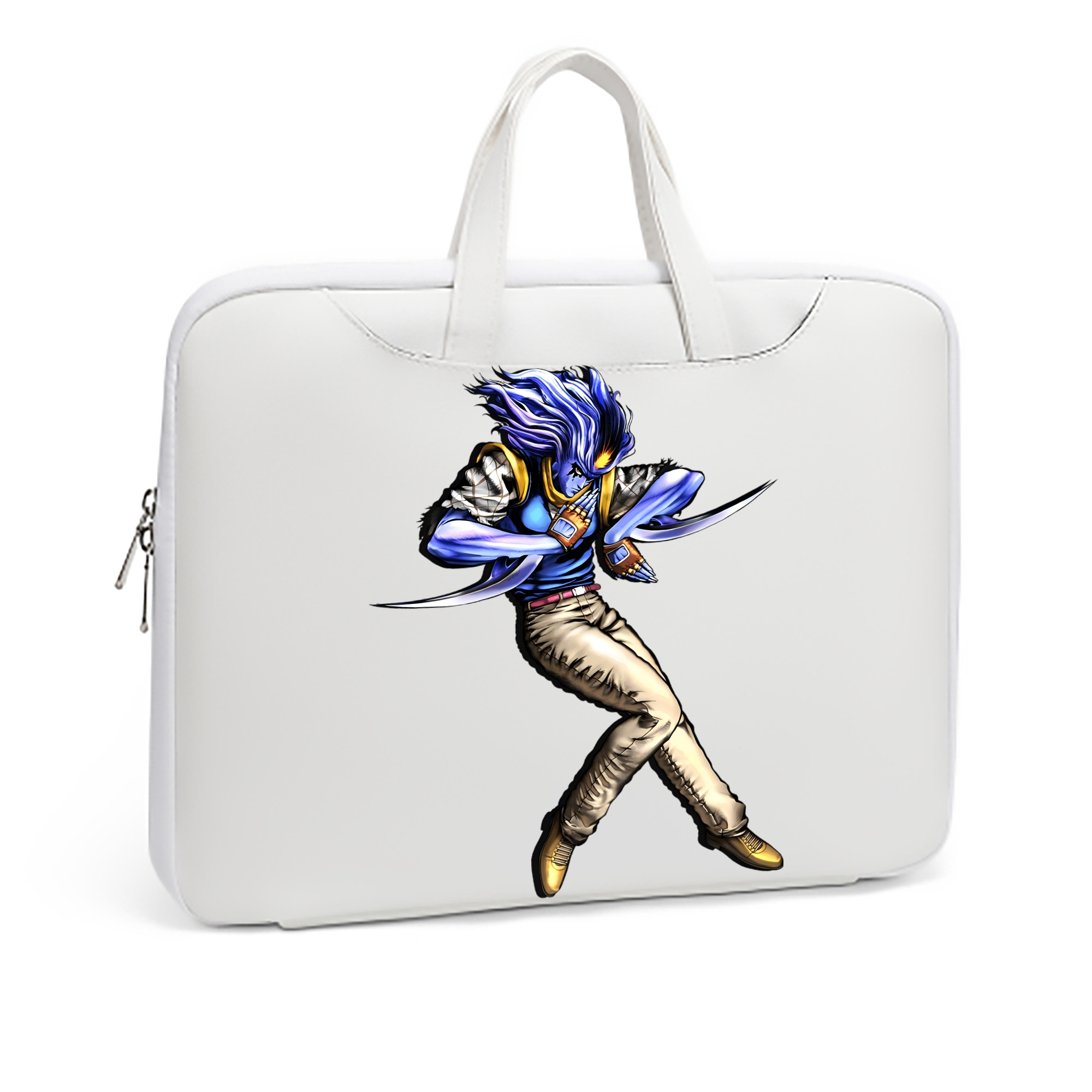 （画像用） ジョジョの奇妙な冒険 JoJo's Bizarre Adventure レザーラップトップバッグ　ノートパソコンケース
