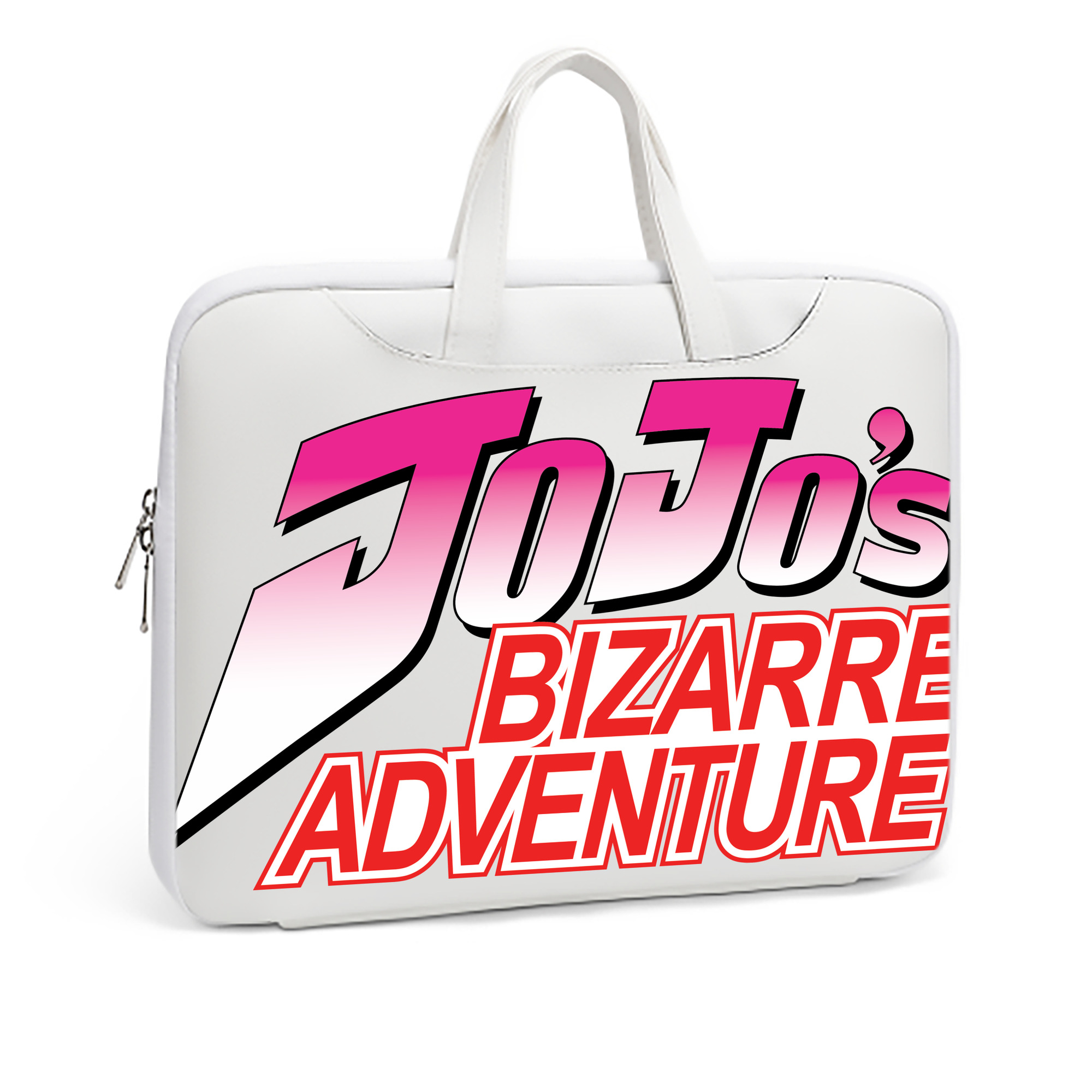 （画像用） ジョジョの奇妙な冒険 JoJo's Bizarre Adventure レザーラップトップバッグ　ノートパソコンケース