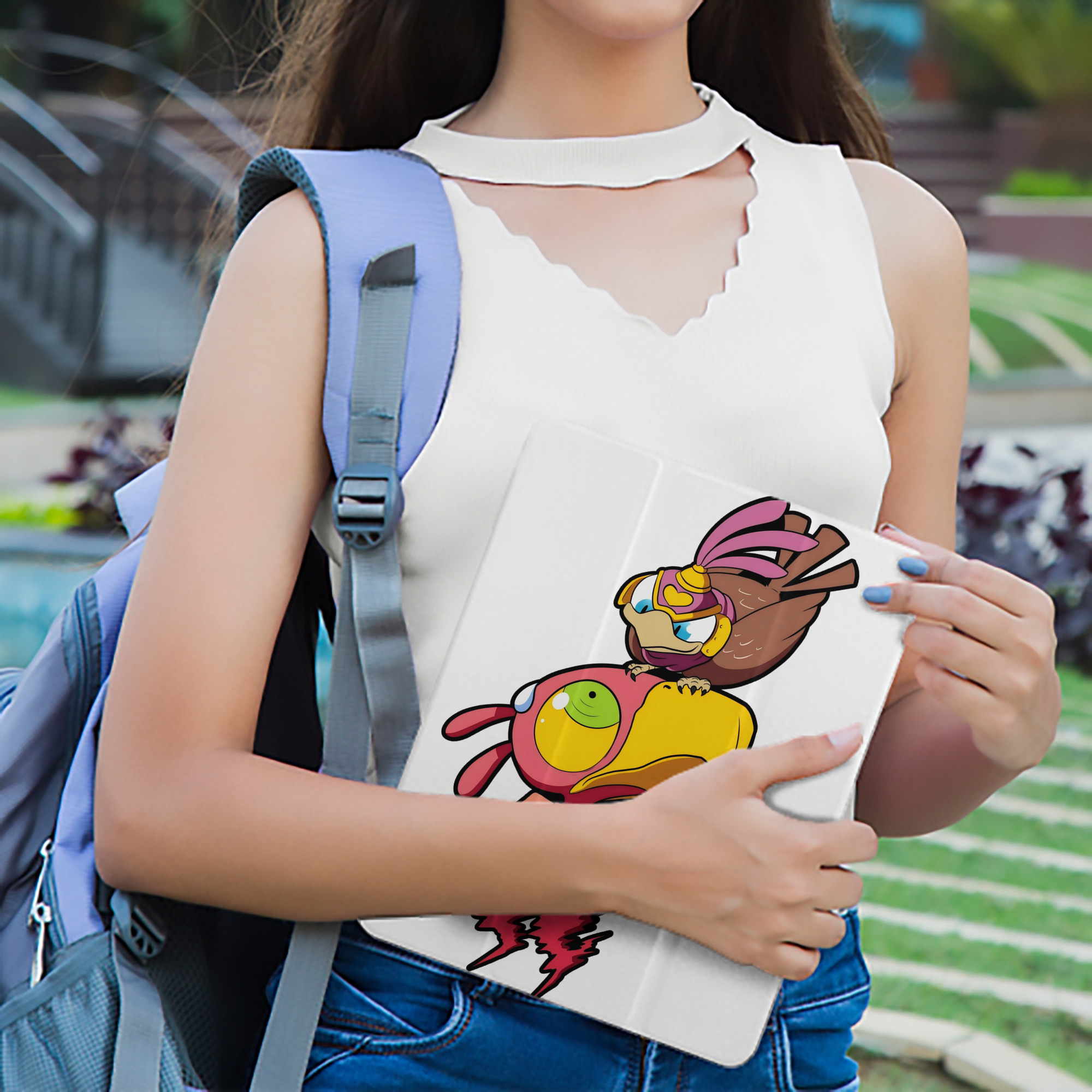 ジョジョの奇妙な冒険 JoJo's Bizarre Adventure IPad ケース ペン収納付き 三つ折りスタンド PUレザー×シリコン 対応機種9.5/10.5/10.9インチ