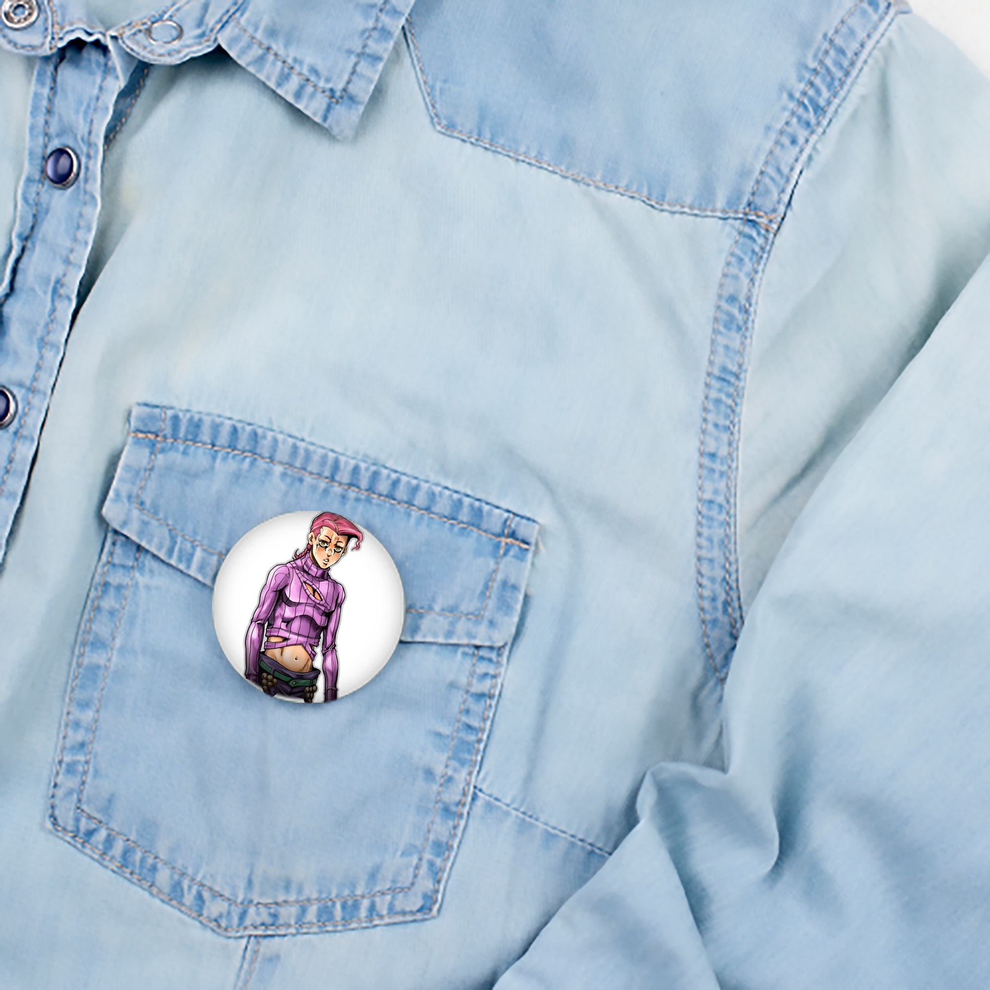 ジョジョの奇妙な冒険 ビネガー?ドッピオ JoJo's Bizarre Adventure Vinegar Doppio 6cm 缶バッジ 複数セット