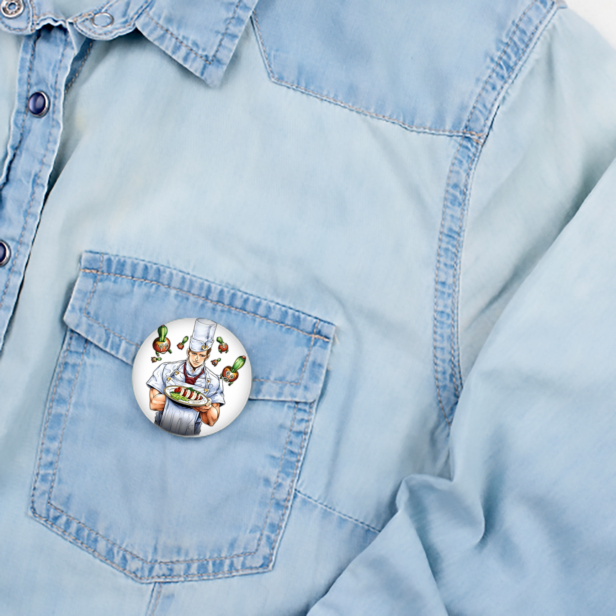 ジョジョの奇妙な冒険 Tonio Trussardi JoJo's Bizarre Adventure トニオ?トラッサルディ 6cm 缶バッジ 複数セット