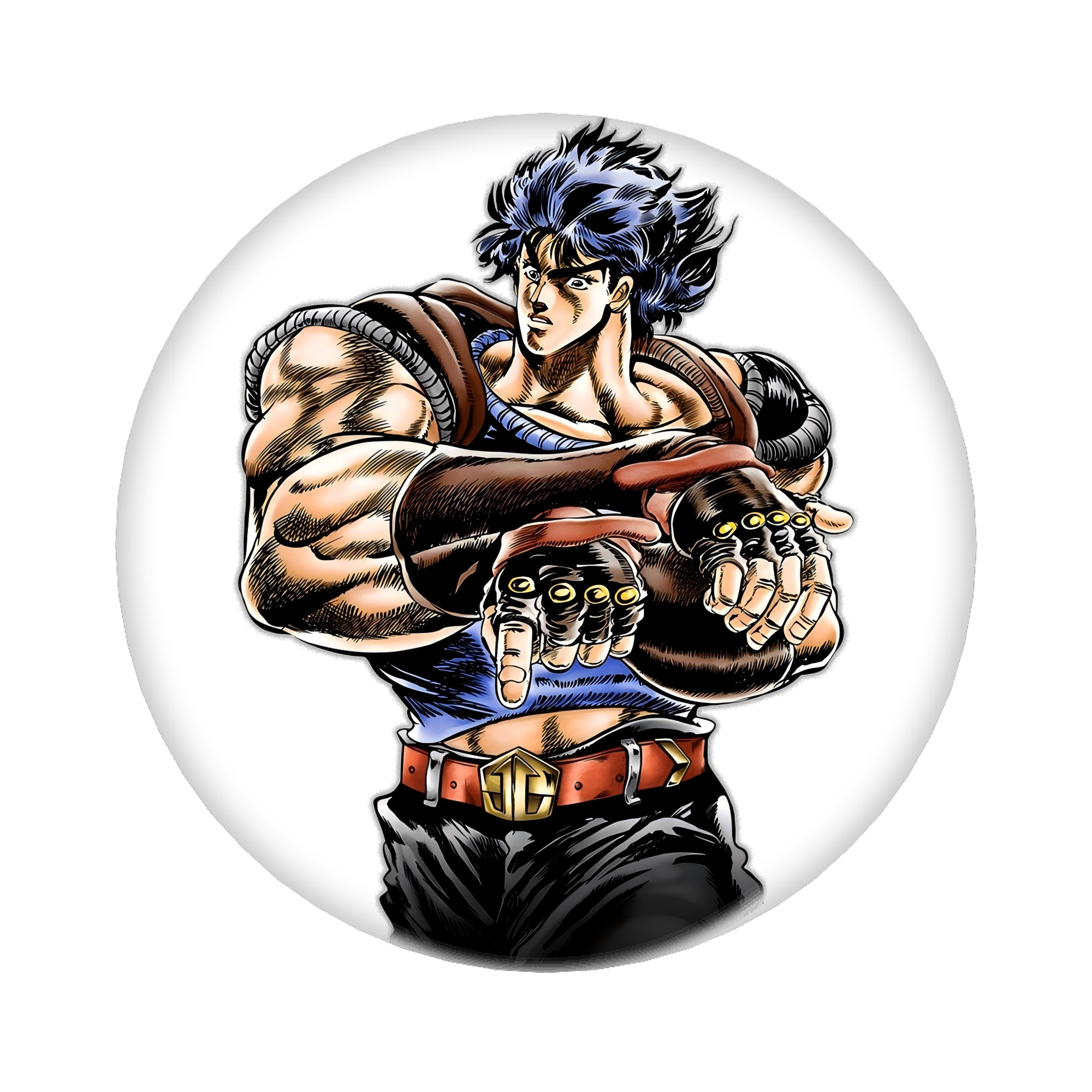 （画像用） ジョジョの奇妙な冒険 /ジョナサン?ジョースター JoJo's Bizarre Adventure Jonathan Joestar 6cm 缶バッジ 複数セット
