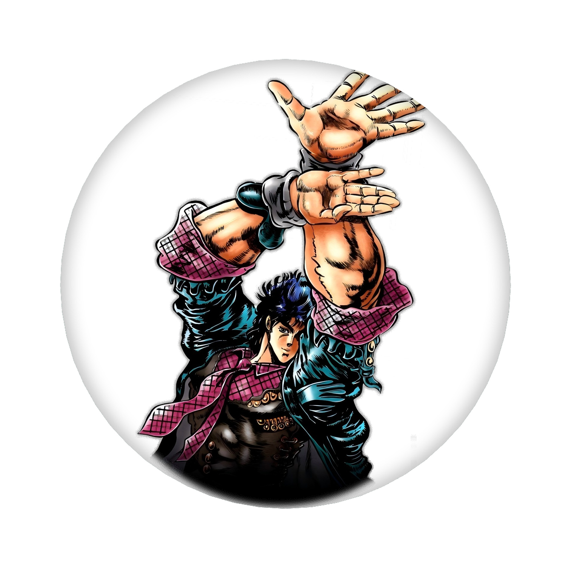 （画像用） ジョジョの奇妙な冒険 /ジョナサン?ジョースター JoJo's Bizarre Adventure Jonathan Joestar 6cm 缶バッジ 複数セット
