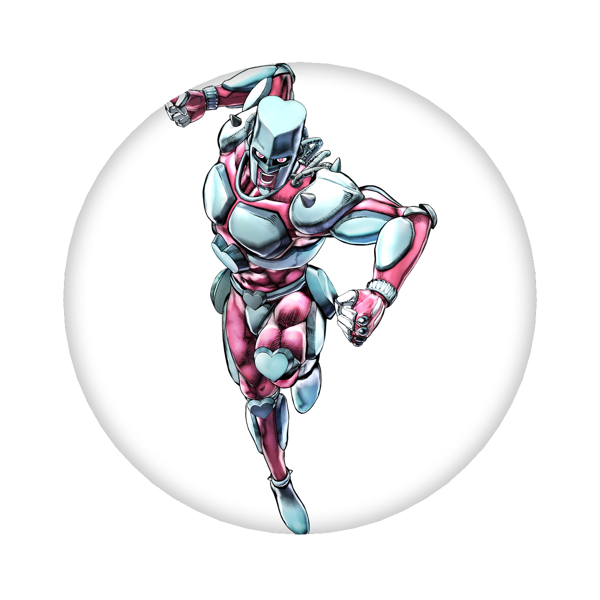 （画像用） ジョジョの奇妙な冒険 ひがしかた じょうすけ JoJo's Bizarre Adventure Higashikata Josuke 6cm 缶バッジ 複数セット