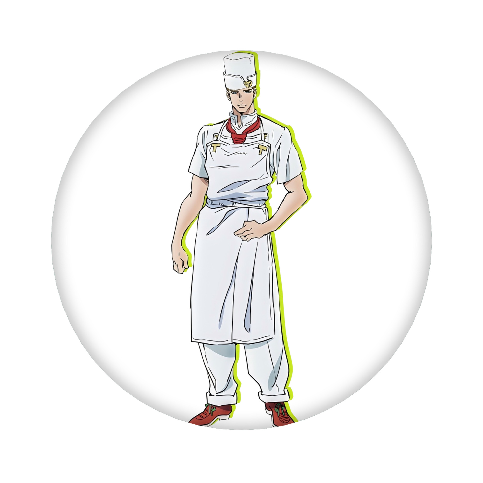 （画像用） ジョジョの奇妙な冒険 Tonio Trussardi JoJo's Bizarre Adventure トニオ?トラッサルディ 6cm 缶バッジ 複数セット