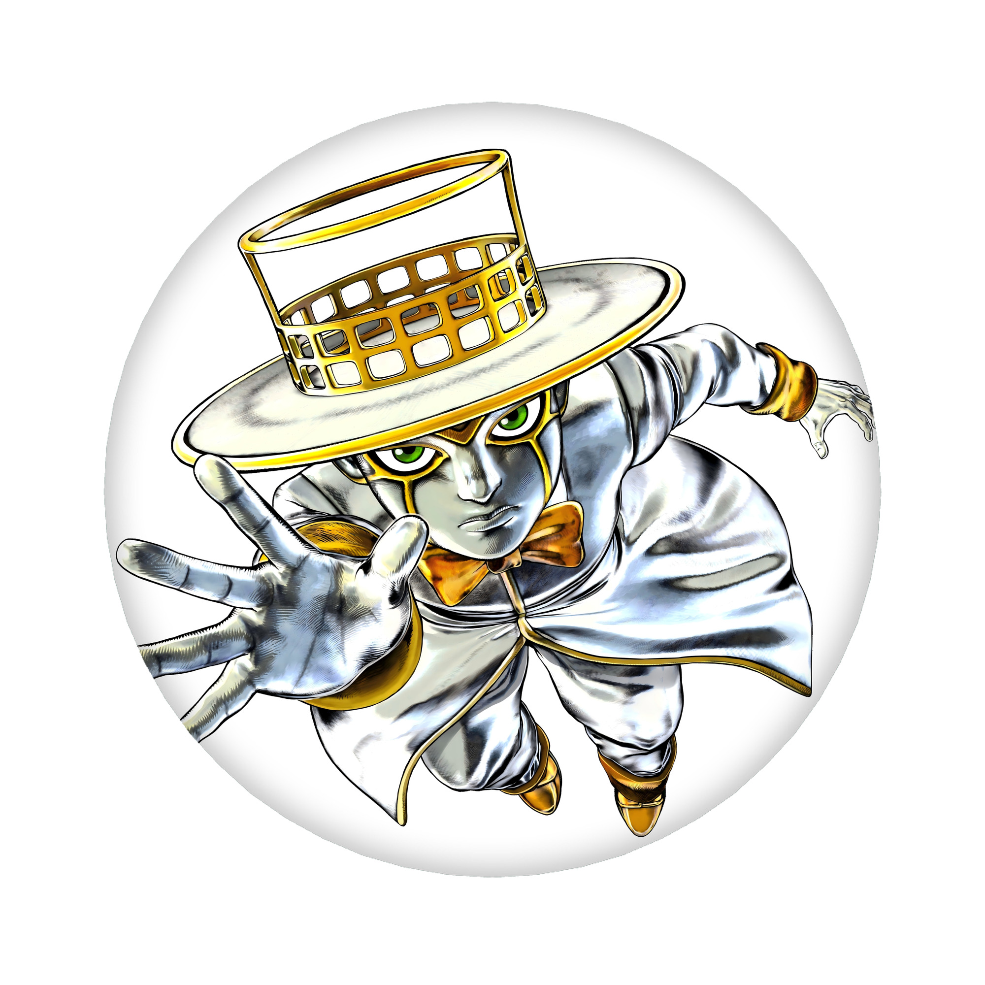 （画像用） ジョジョの奇妙な冒険 岸辺 露伴（きしべ ろはん） JoJo's Bizarre Adventure Rohan Kishibe 6cm 缶バッジ 複数セット