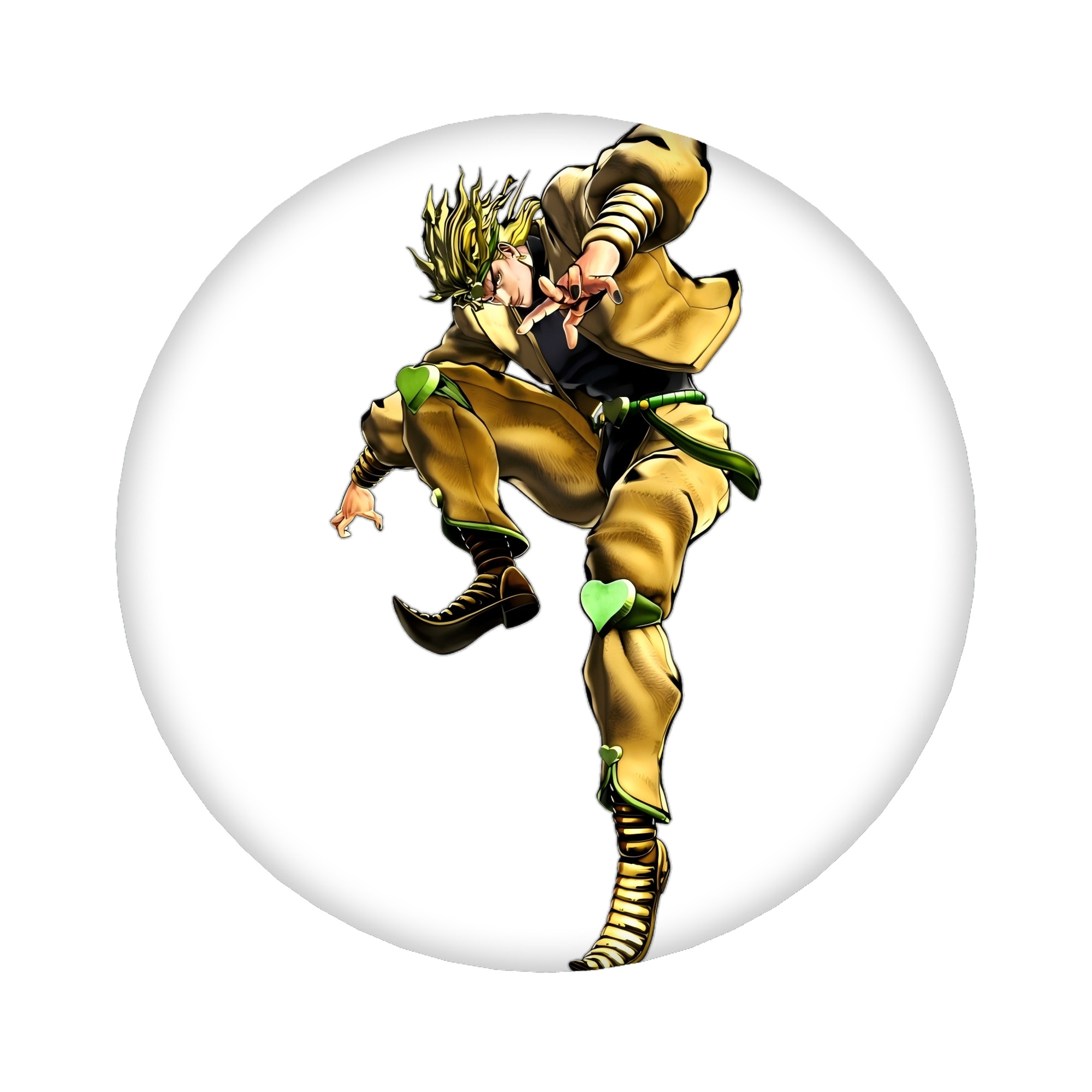 （画像用） ジョジョの奇妙な冒険 ディオ?ブランドー JoJo's Bizarre Adventure Dio Brando 6cm 缶バッジ 複数セット