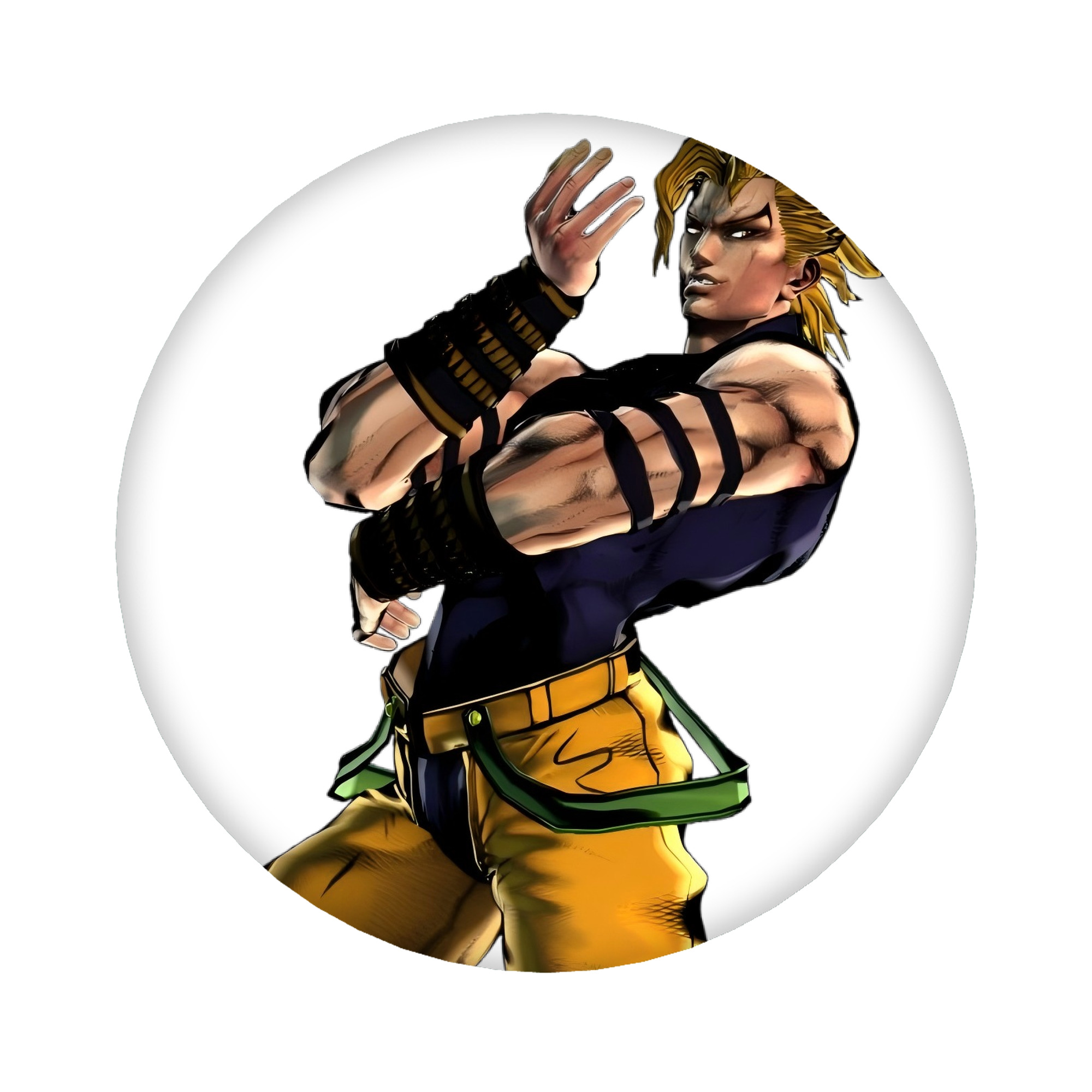 （画像用） ジョジョの奇妙な冒険 ディオ?ブランドー JoJo's Bizarre Adventure Dio Brando 6cm 缶バッジ 複数セット