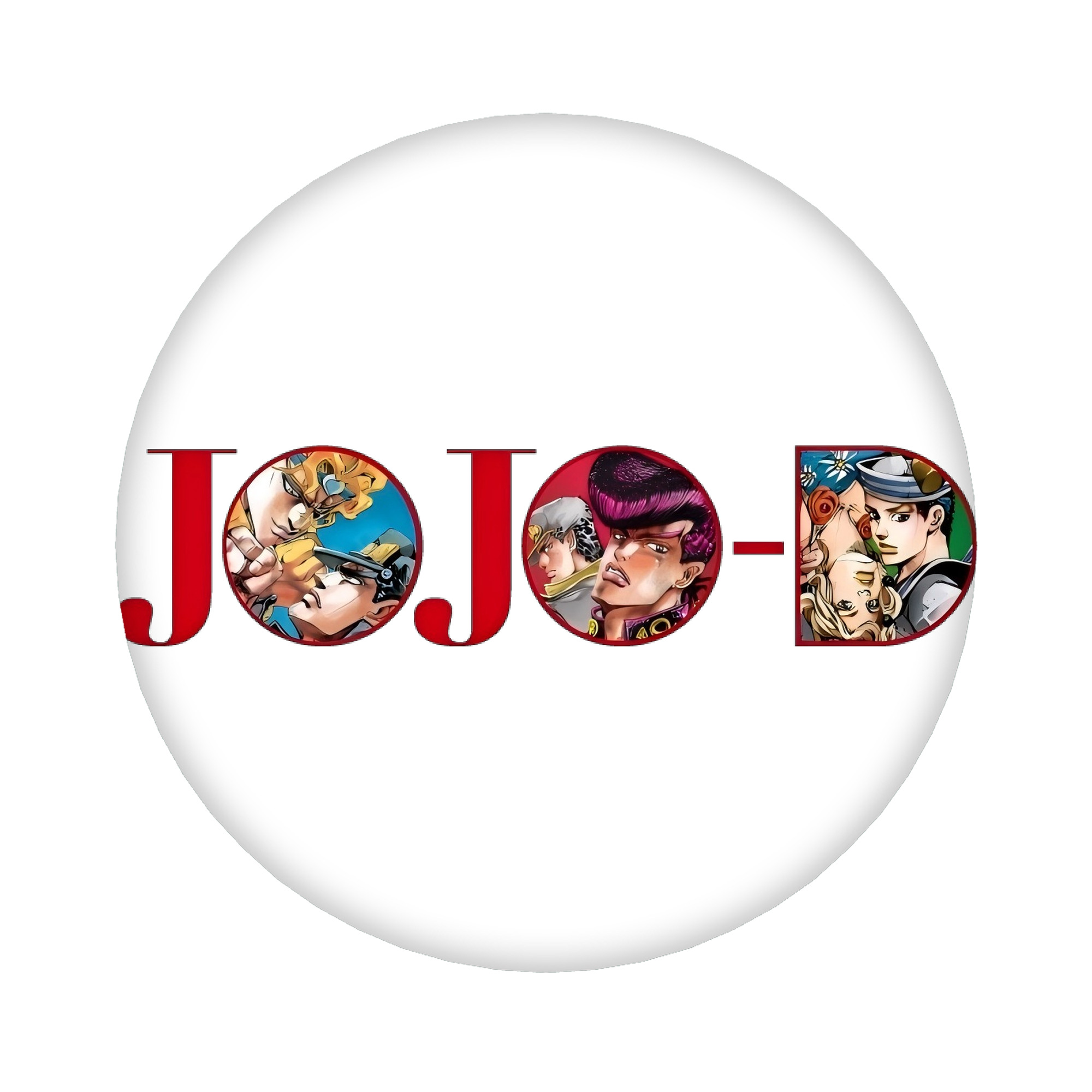 （画像用） ジョジョの奇妙な冒険 JoJo's Bizarre Adventure 6cm 缶バッジ 複数セット